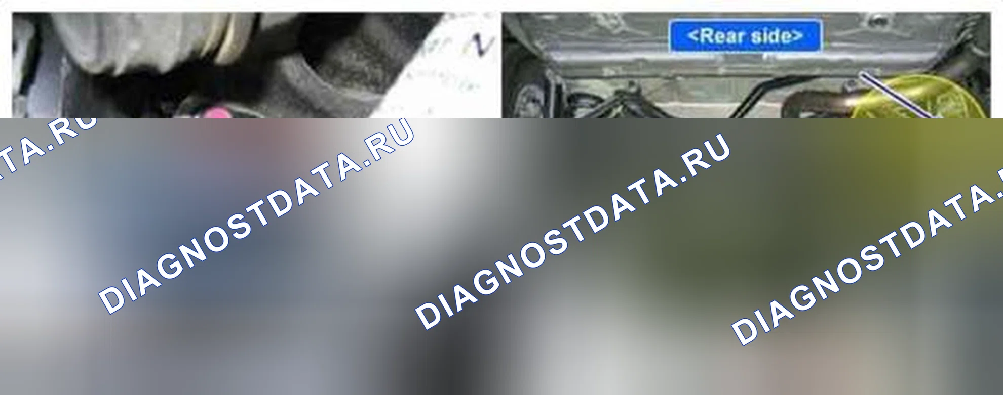 Рис. 538: Расположение компонентов. Kia Sedona II рестайлинг