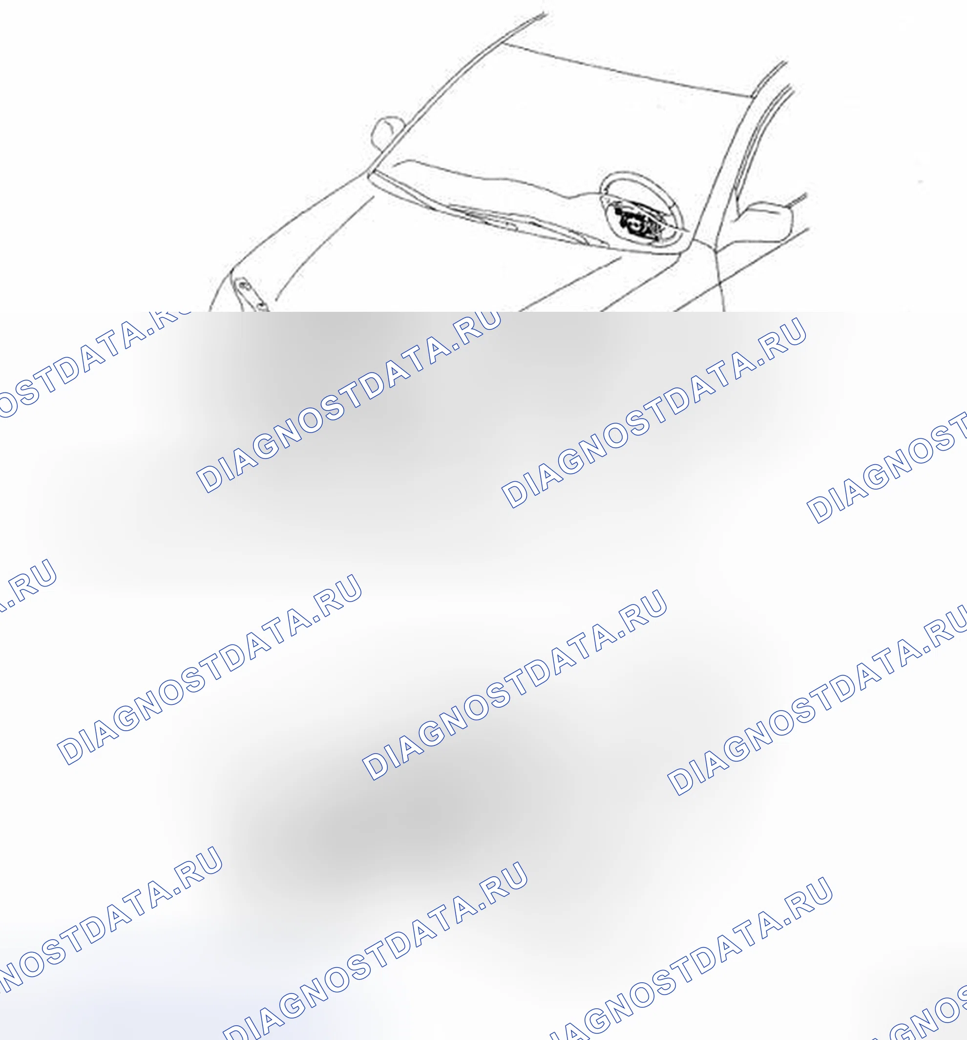 Рис. 4: КОМПОНЕНТЫ. Toyota Avalon XX30 рестайлинг