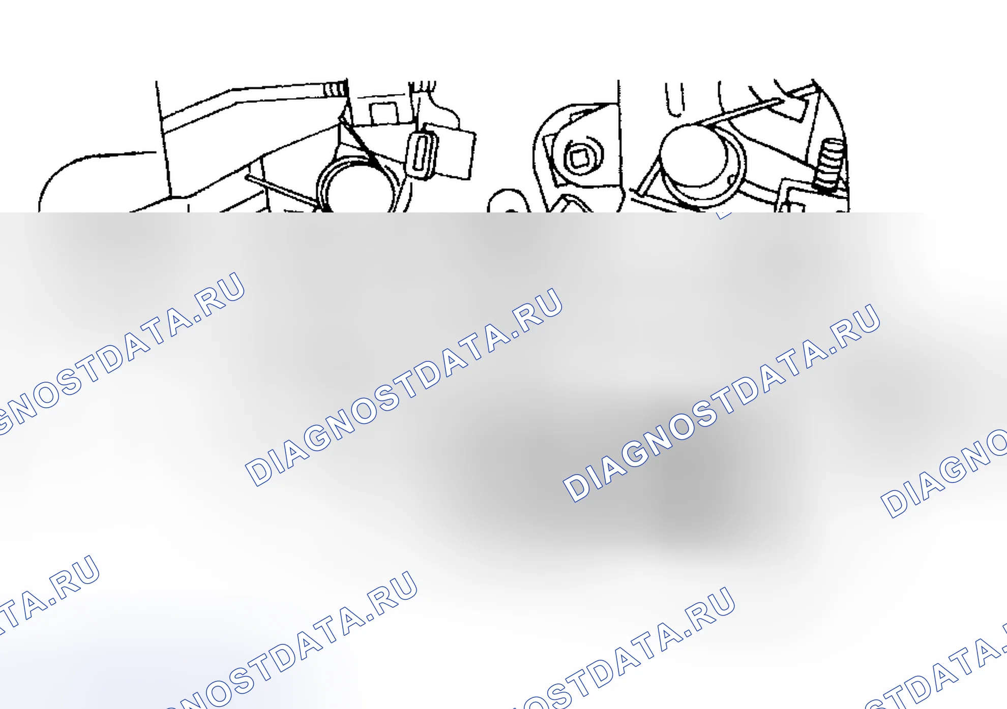 Рис. 341: Демонтаж и монтаж. Ford Pickup F250 Super Duty I