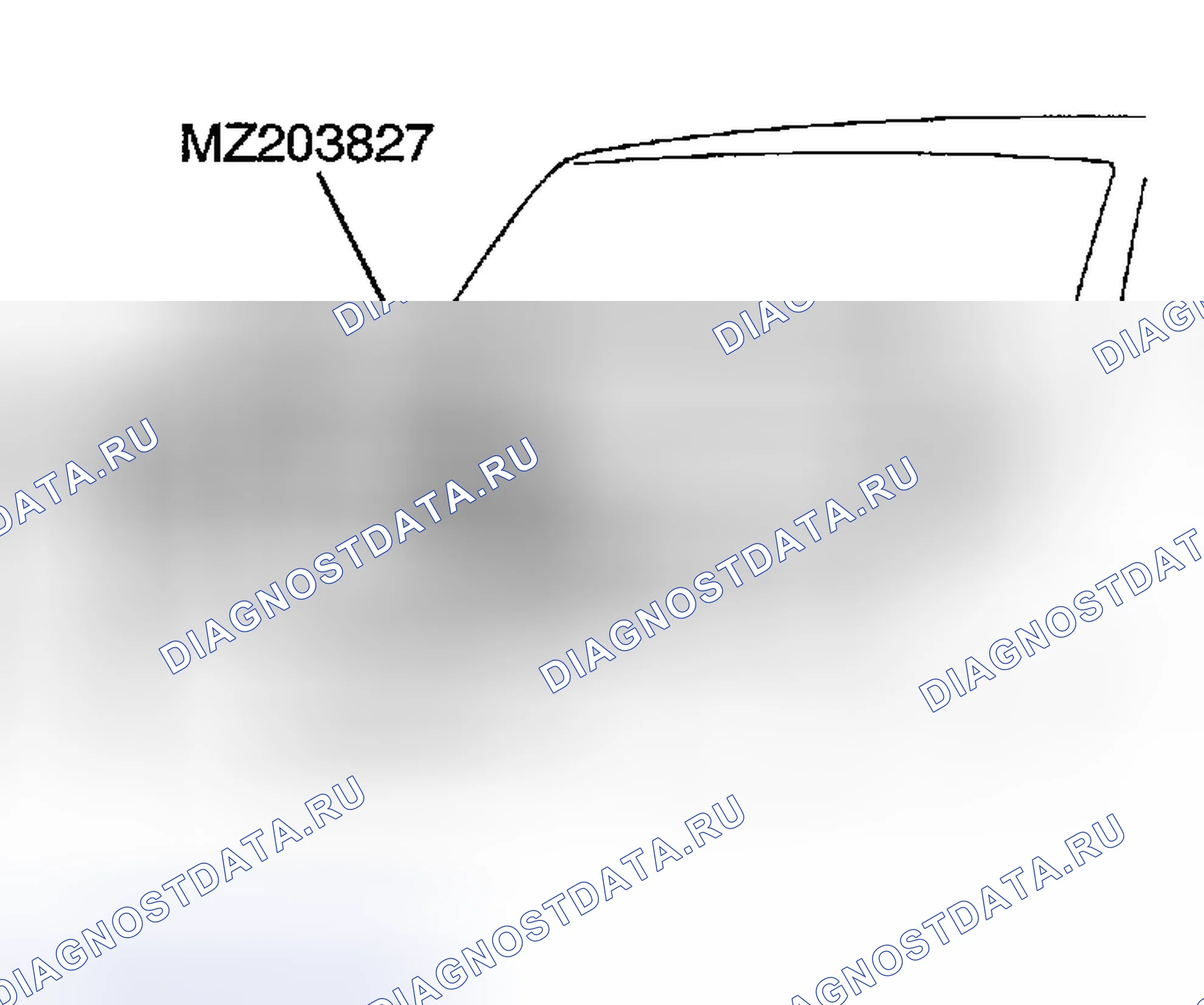 Рис. 349: < < C > > ОПОРА УЗЛА ДВИГАТЕЛЯ. Mitsubishi Eclipse III
