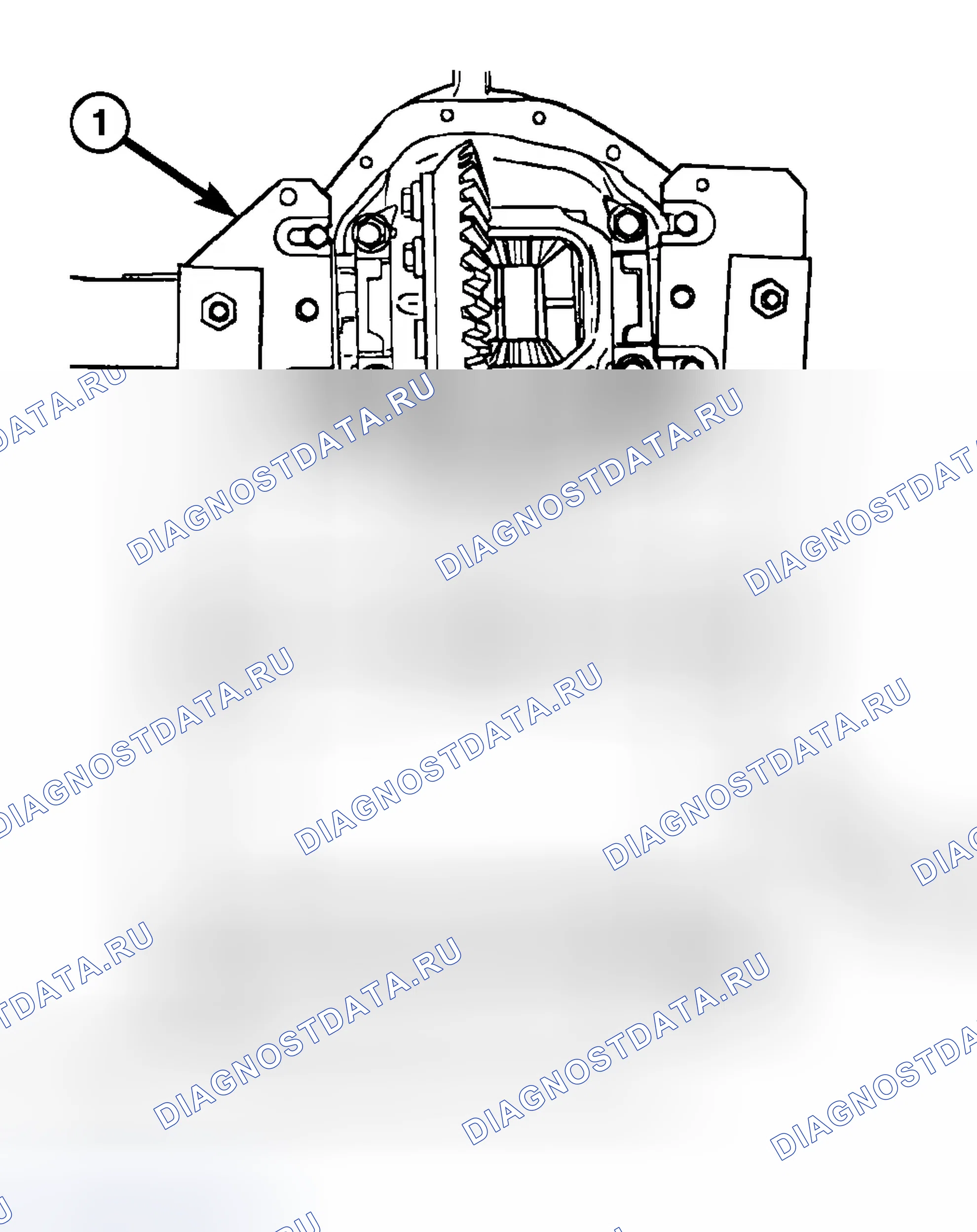 Рис. 33: ДЕМОНТАЖ. Dodge Pickup R3500 