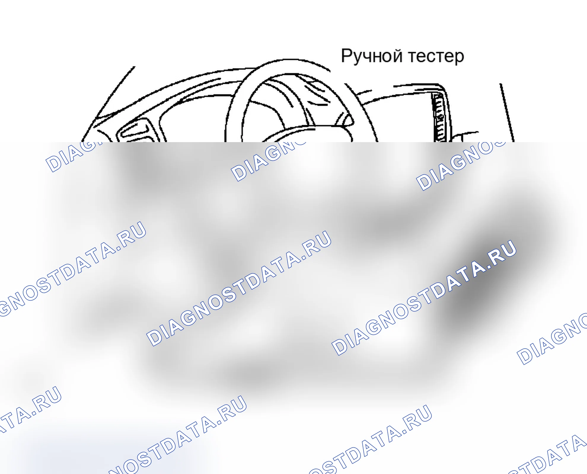 Рис. 76: ПРЕДВАРИТЕЛЬНАЯ ПРОВЕРКА. Toyota Land Cruiser 100 рестайлинг