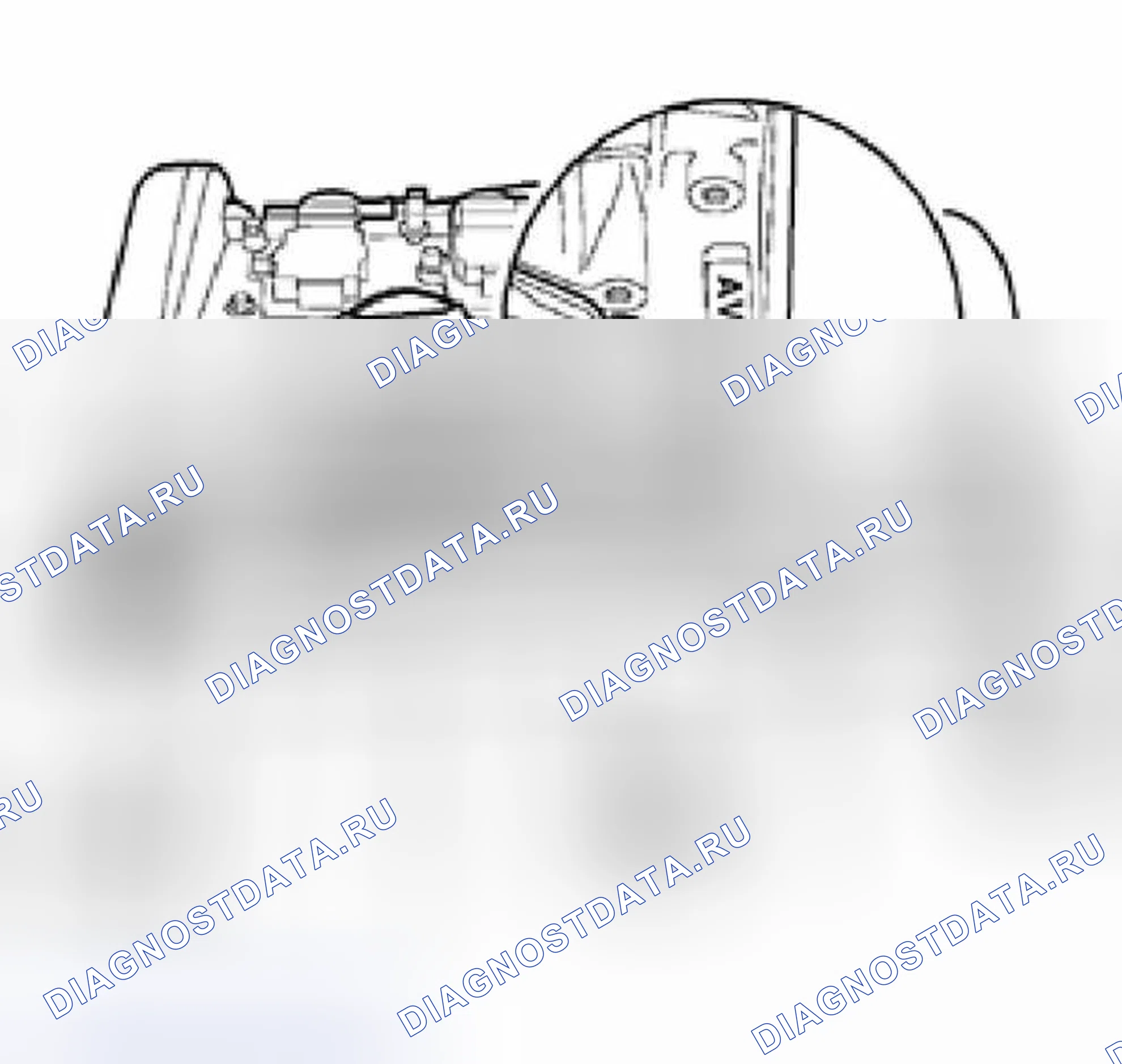 Рис. 56: Код двигателя и номер двигателя. Audi S4 B6