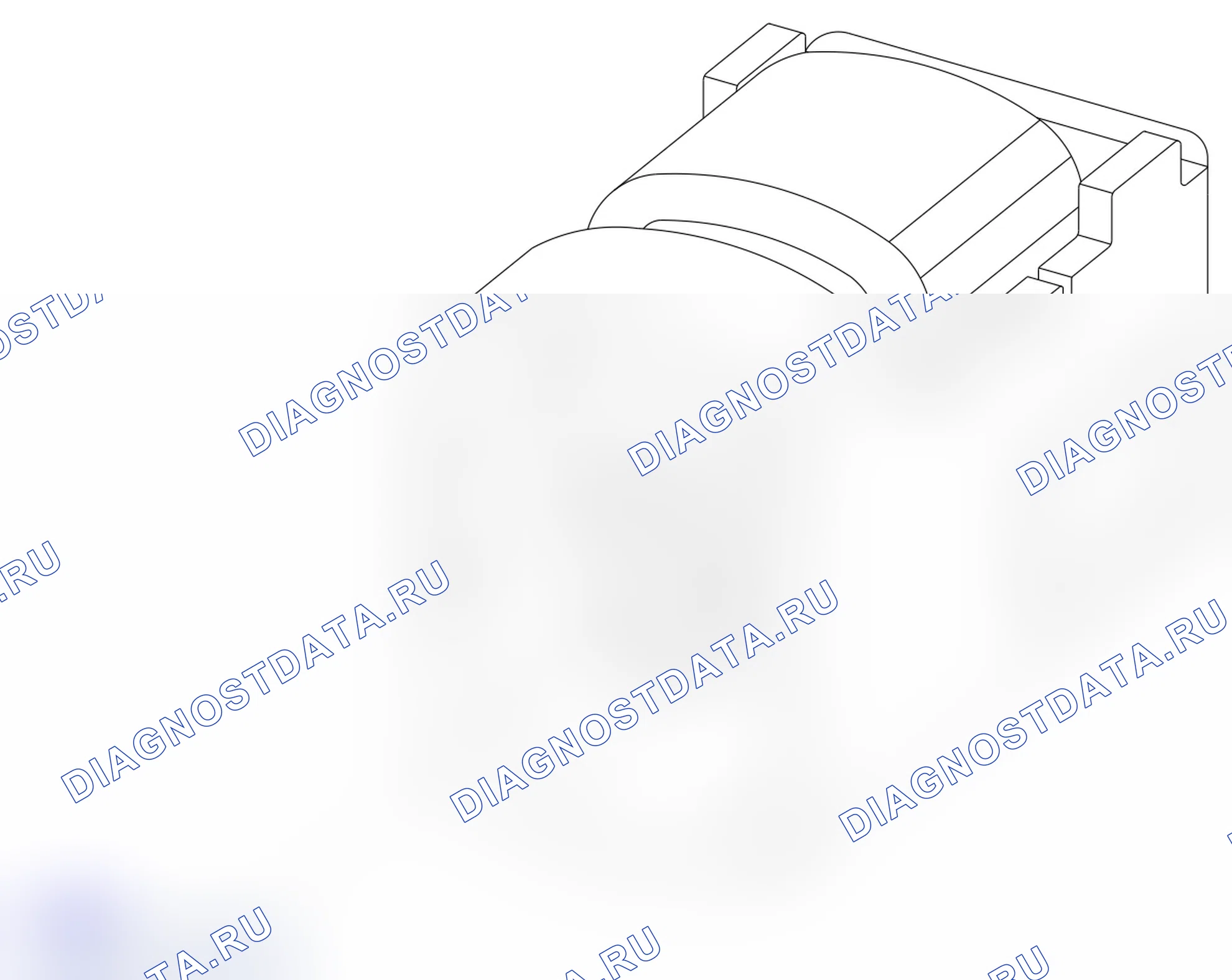 Распиновка разъёма X169. Opel Antara I рестайлинг
