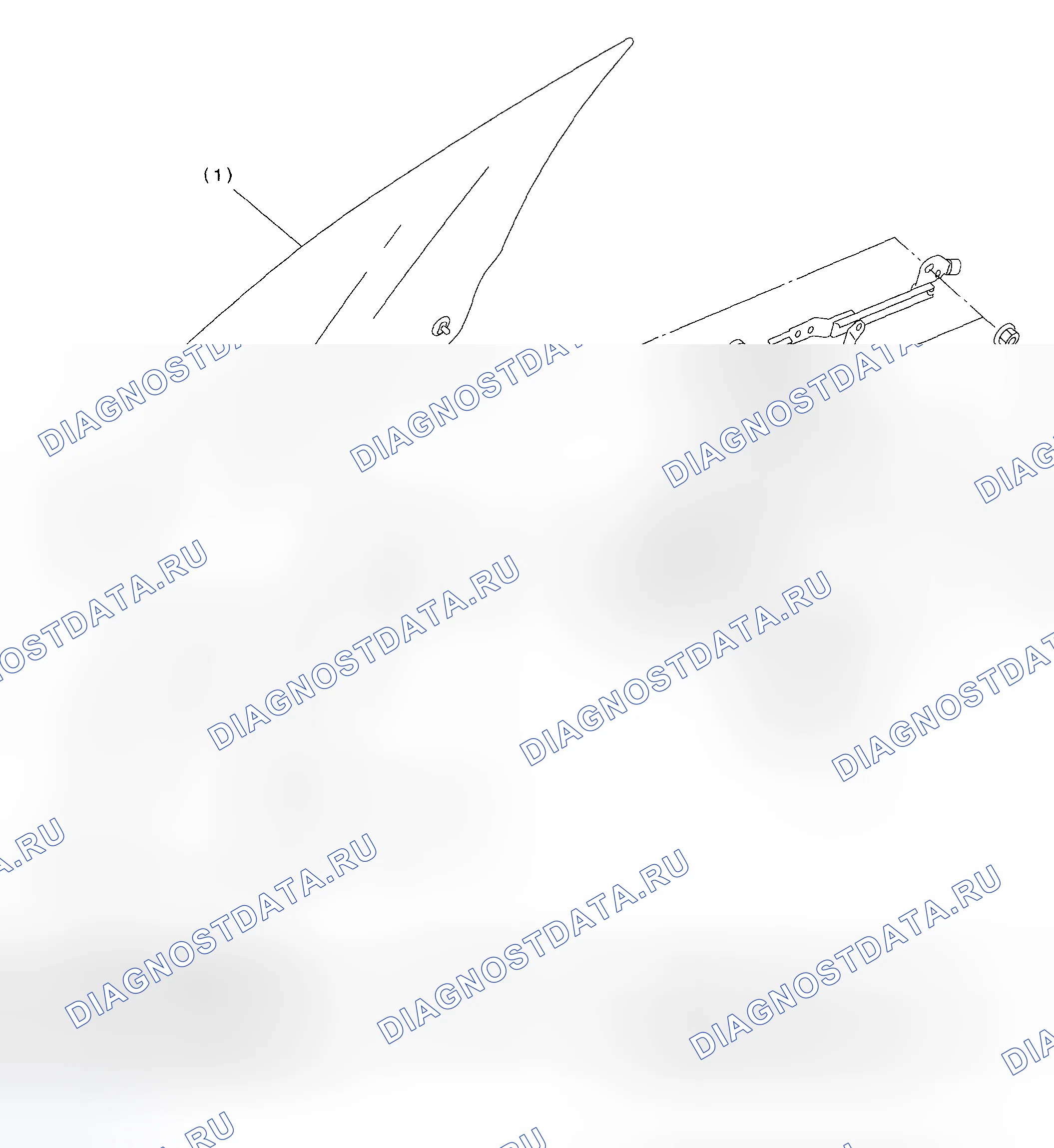 Рис. 3: СТЕКЛО ПЕРЕДНЕЙ ДВЕРИ. Subaru Impreza WRX GD/GG рестайлинг