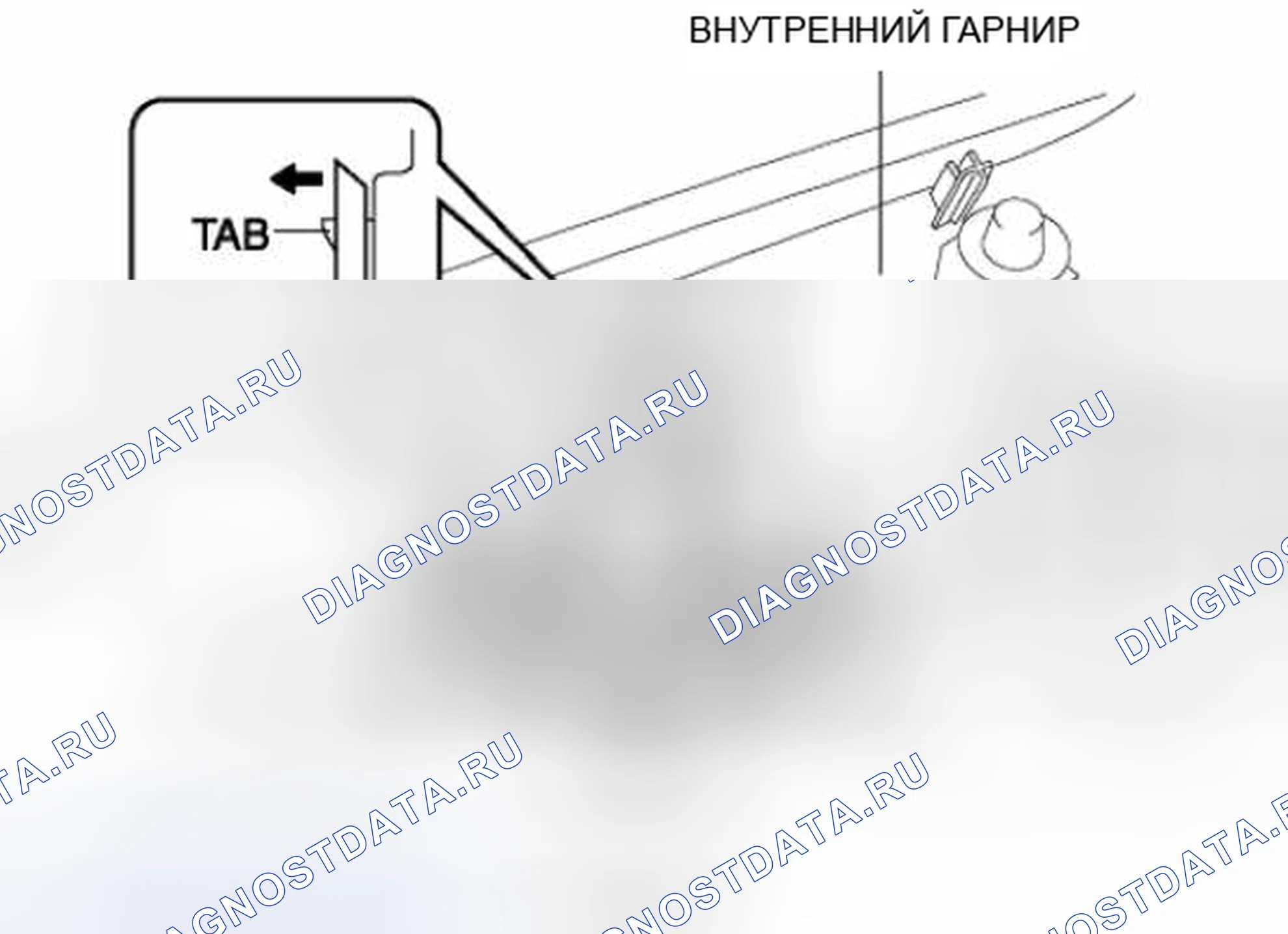 Рис. 14: ДЕМОНТАЖ / МОНТАЖ TWEETER. Honda Civic IX рестайлинг