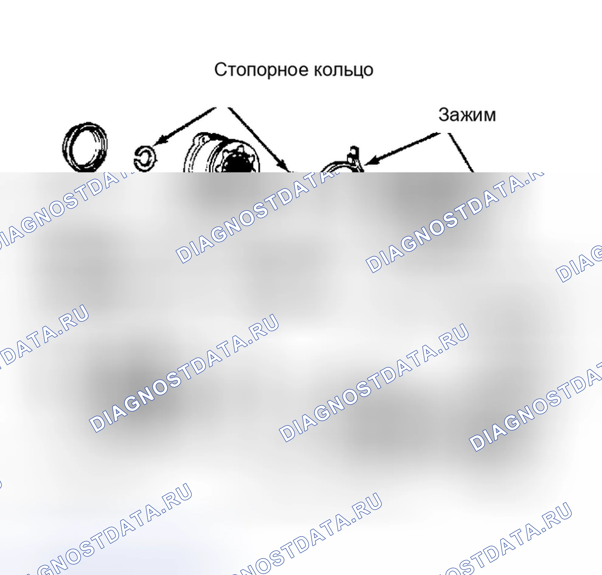 Рис. 5: Разборка (Крессида). Toyota Camry V20