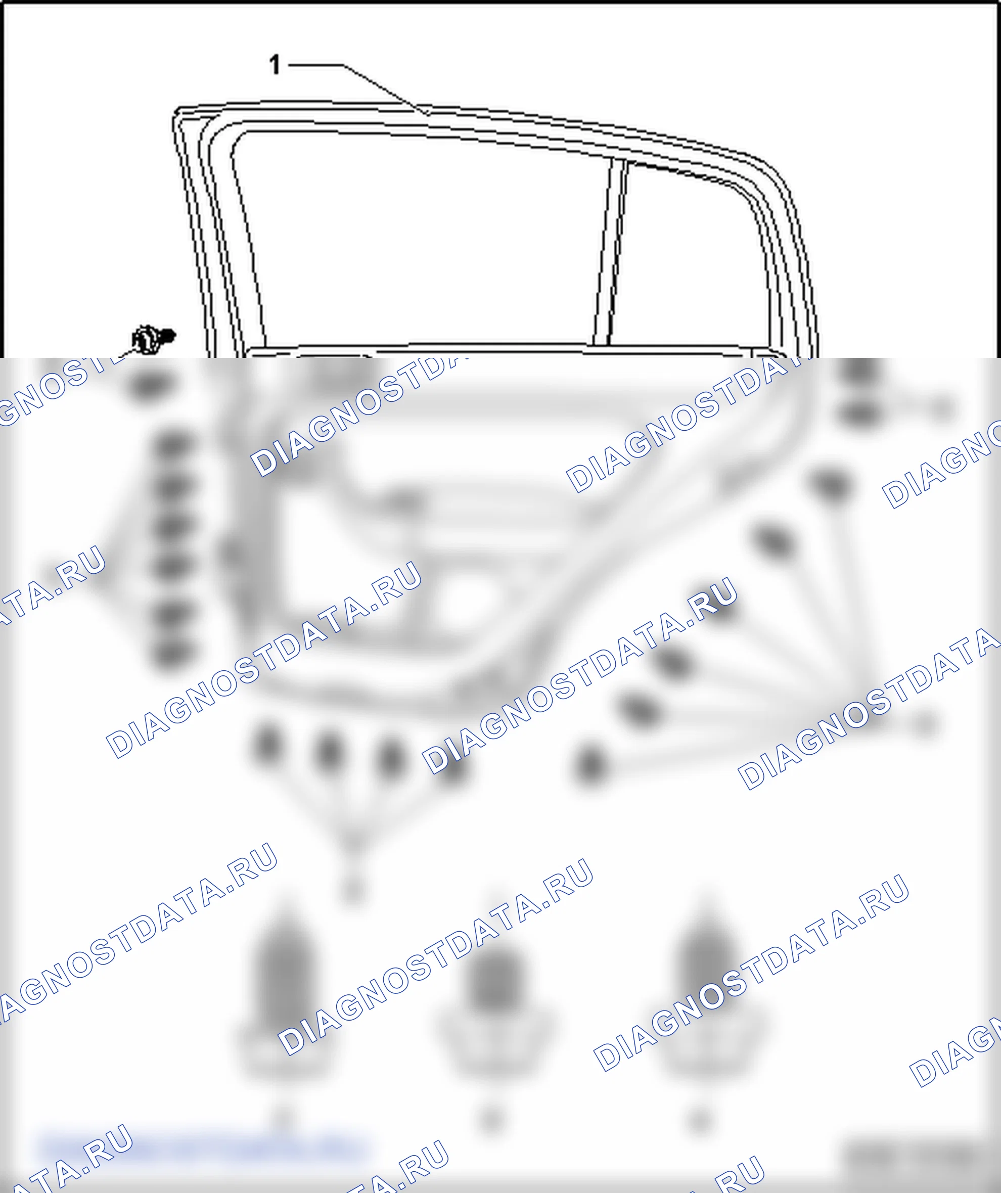 Задняя дверь. Volkswagen Golf Plus I