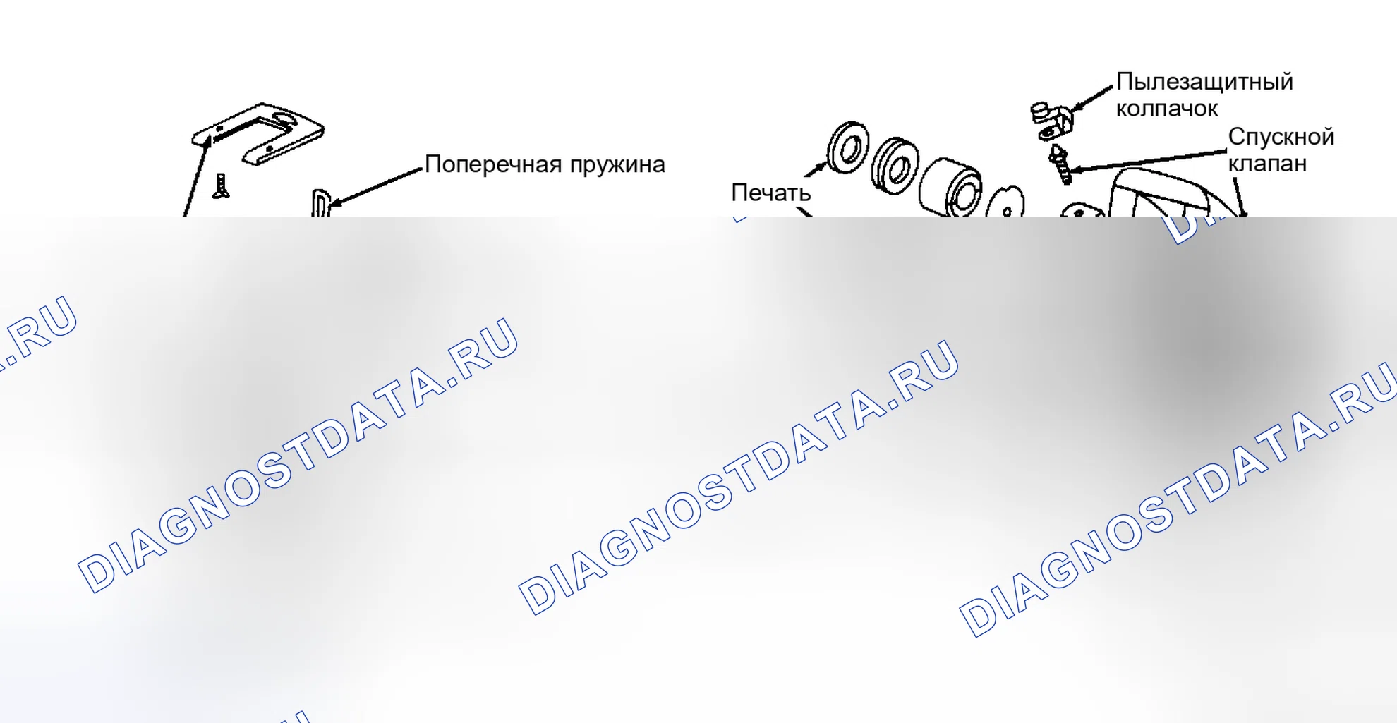 Рис. 2: КАПИТАЛЬНЫЙ РЕМОНТ механической и гидравлической части тормозного систем. Porsche 911 Speedster 964