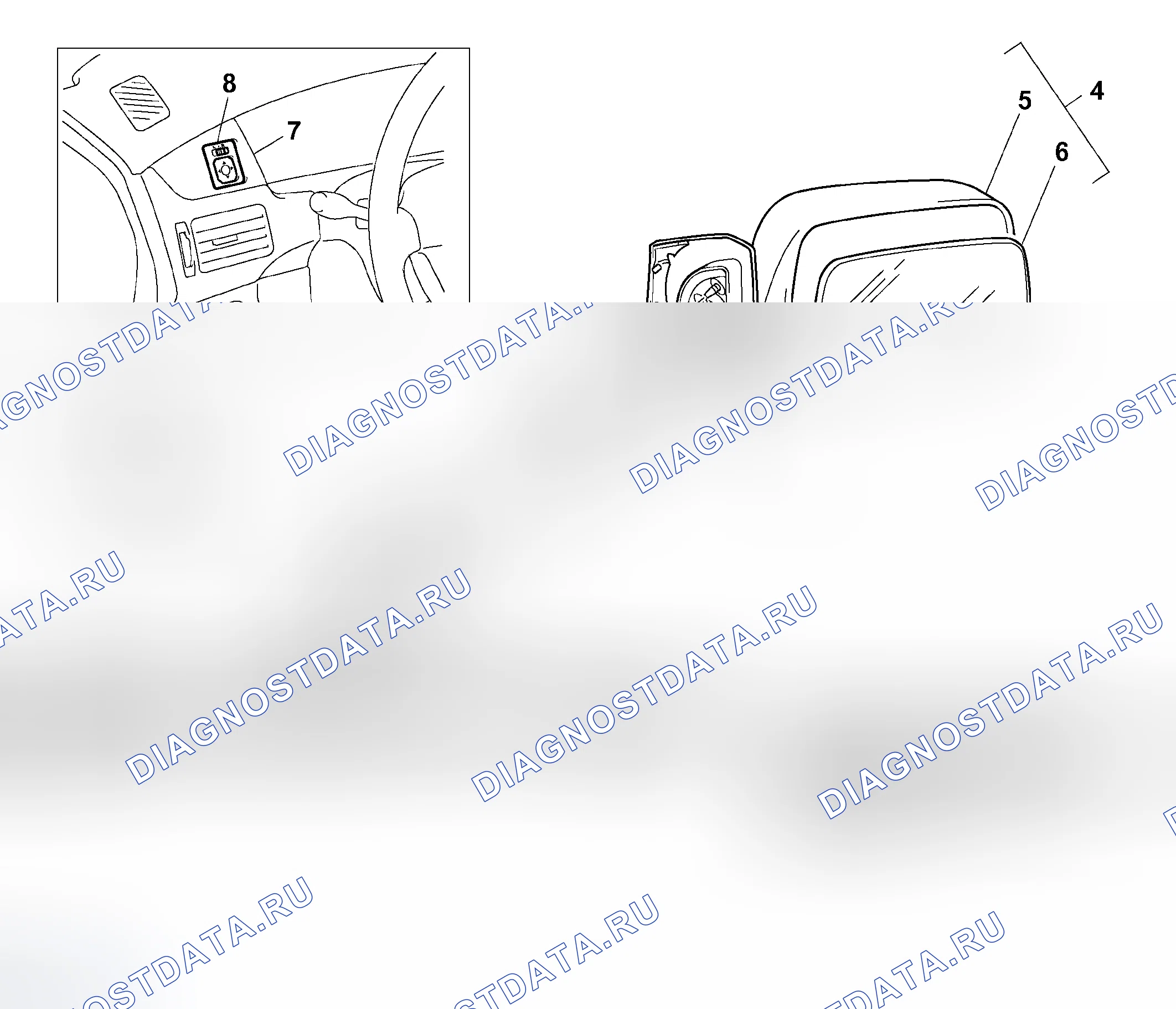Рис. 20: ДЕМОНТАЖ И МОНТАЖ. Mitsubishi Lancer IX рестайлинг