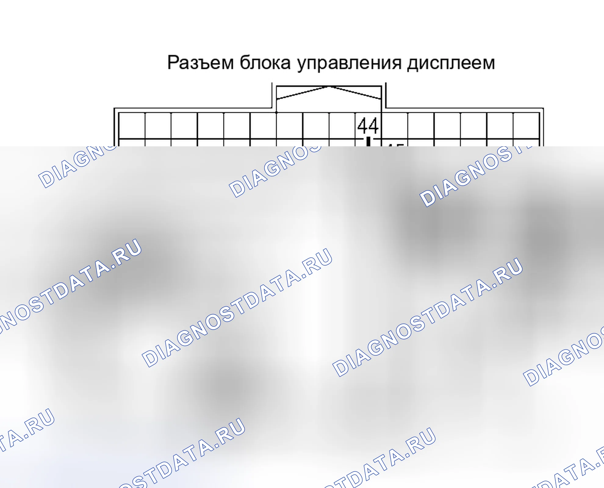 Рис. 206: Цвет изображения RGB не подходит (только экран NAVI выглядит голубоватым). Honda Mobilio Spike I