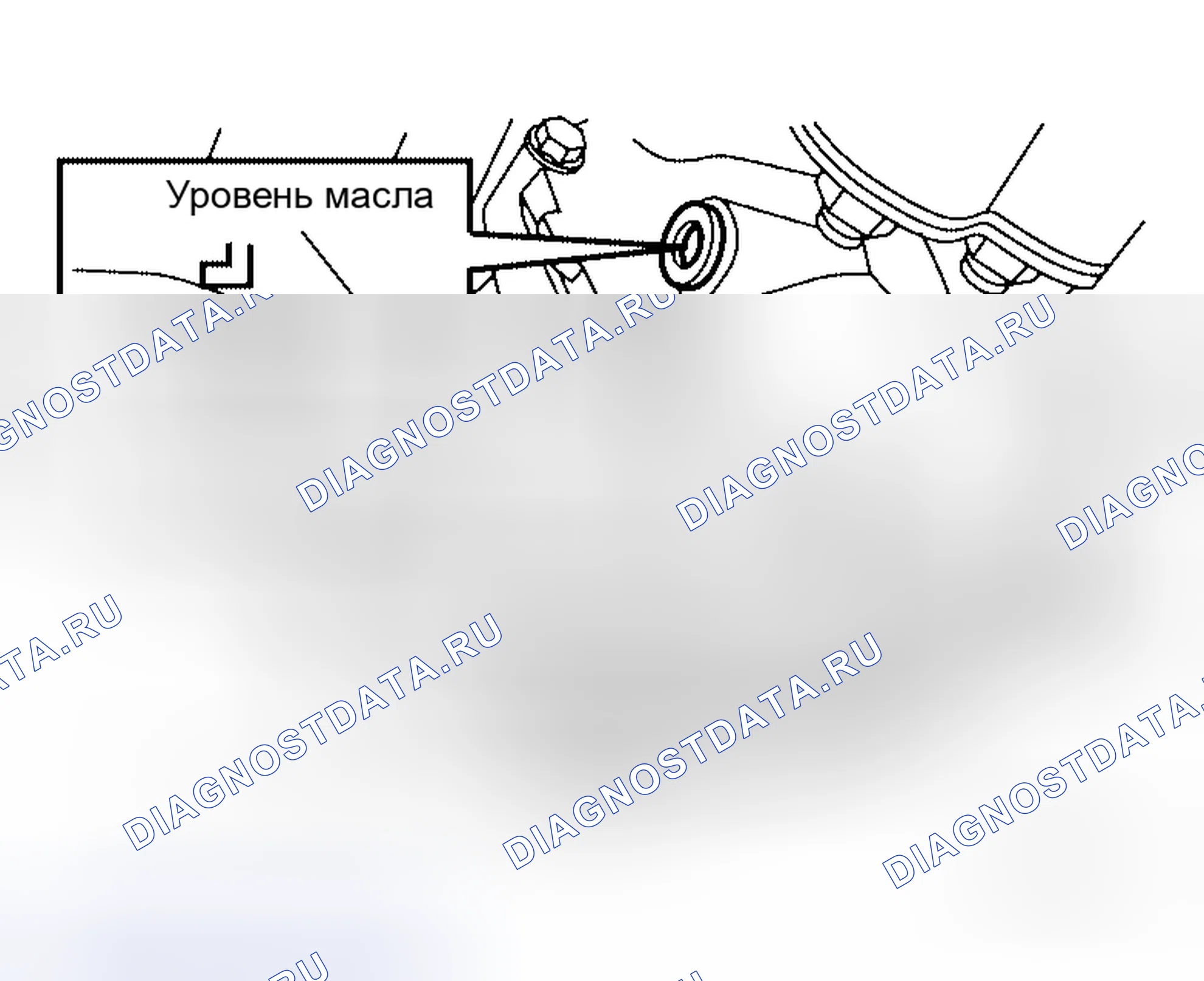 Рис. 33: УТЕЧКА И УРОВЕНЬ МАСЛА. Honda Jazz I
