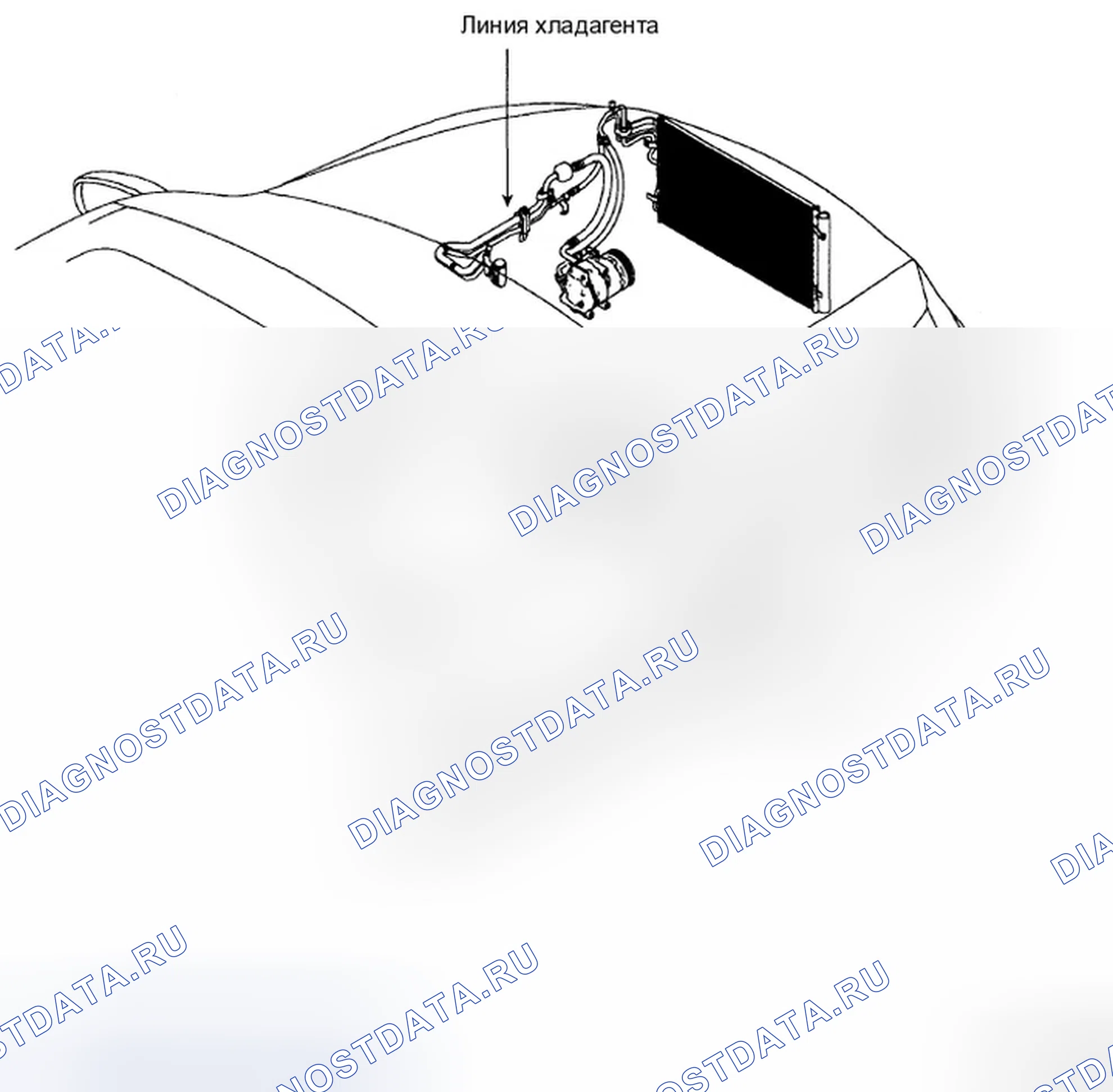 Рис. 6: Расположение компонентов. Hyundai Genesis I