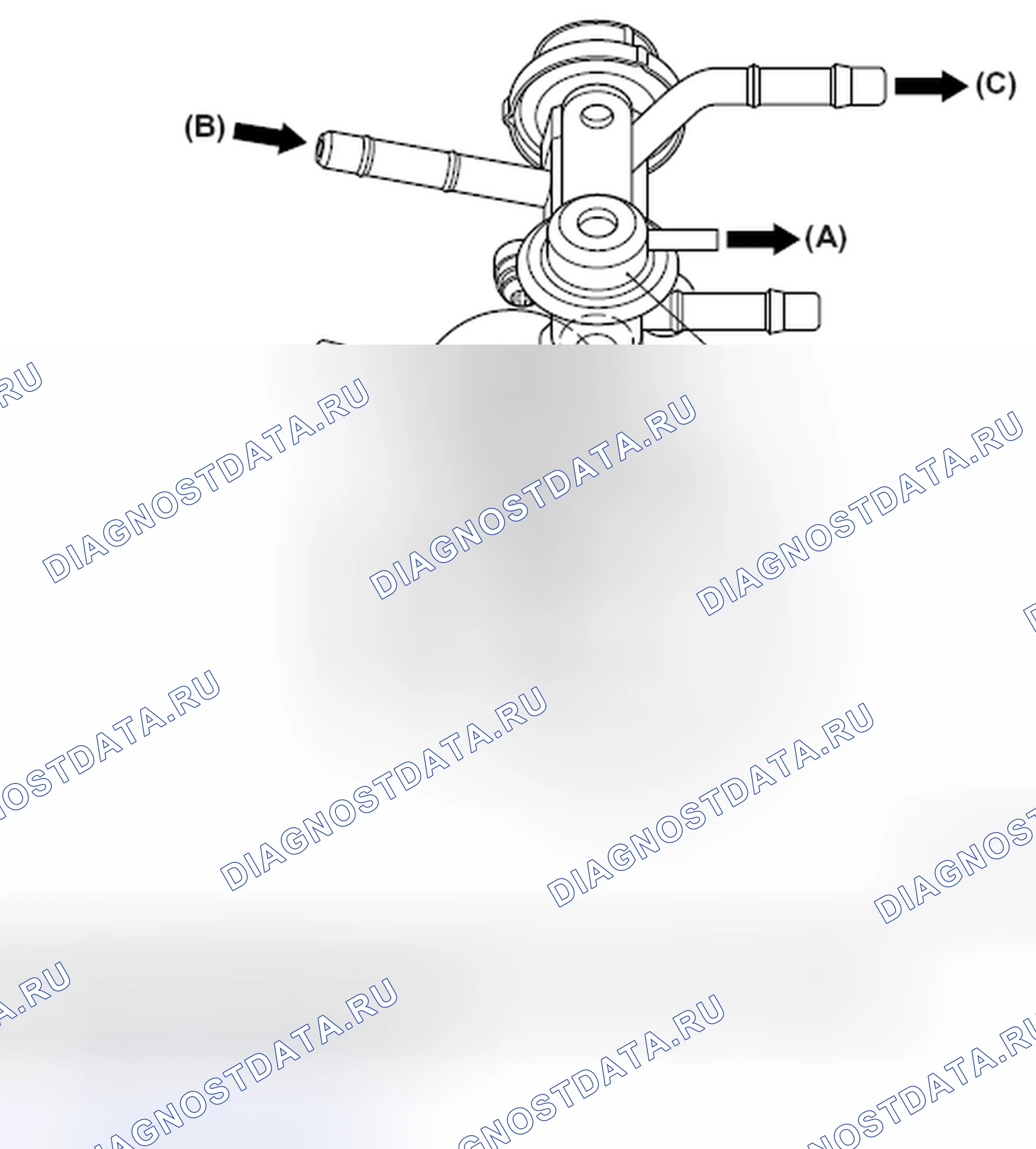 Рис. 440: РЕГУЛЯТОР ДАВЛЕНИЯ. Subaru Outback BR