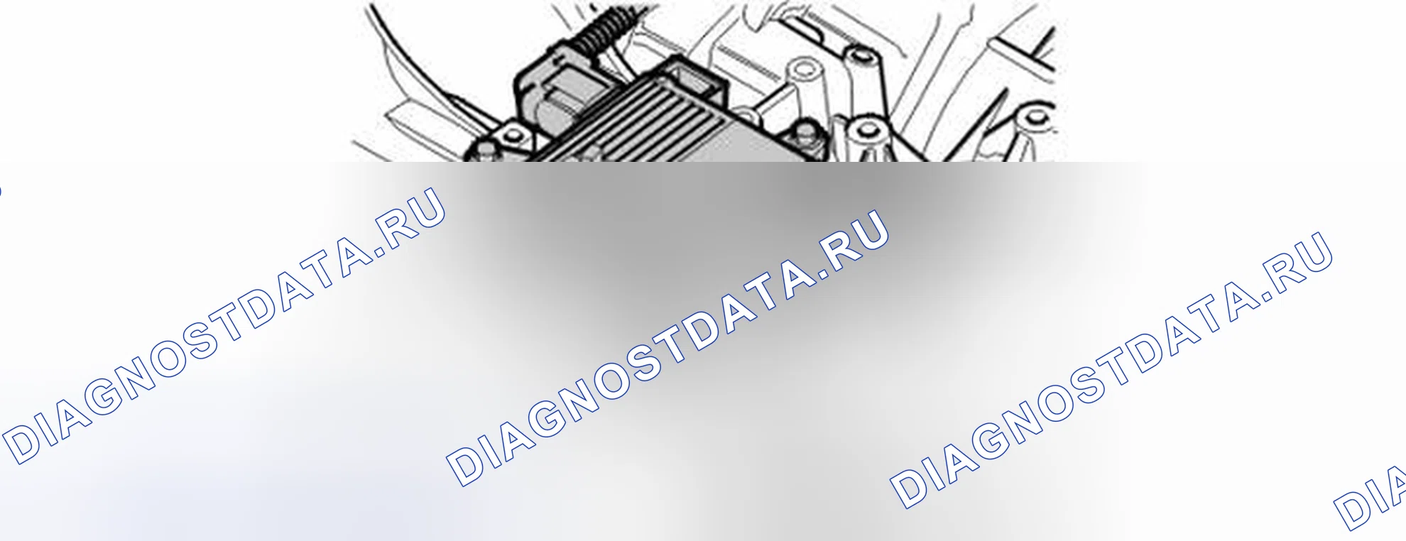 Рис. 2: ПОДКЛЮЧЕНИЕ break-out box (тестер-адаптер). Volvo V50 I рестайлинг