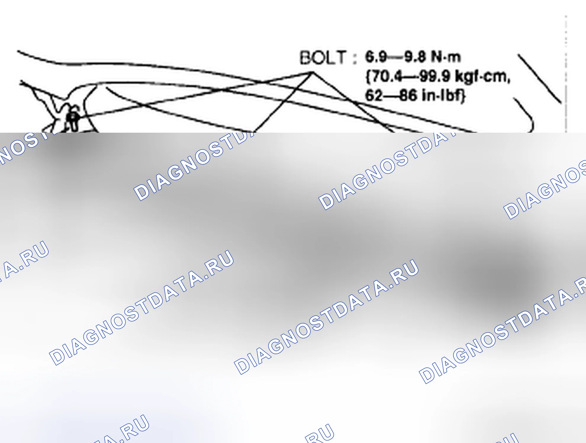 Рис. 22: ДЕМОНТАЖ / МОНТАЖ ПАНЕЛИ КАПОТА. Mazda CX-7 I