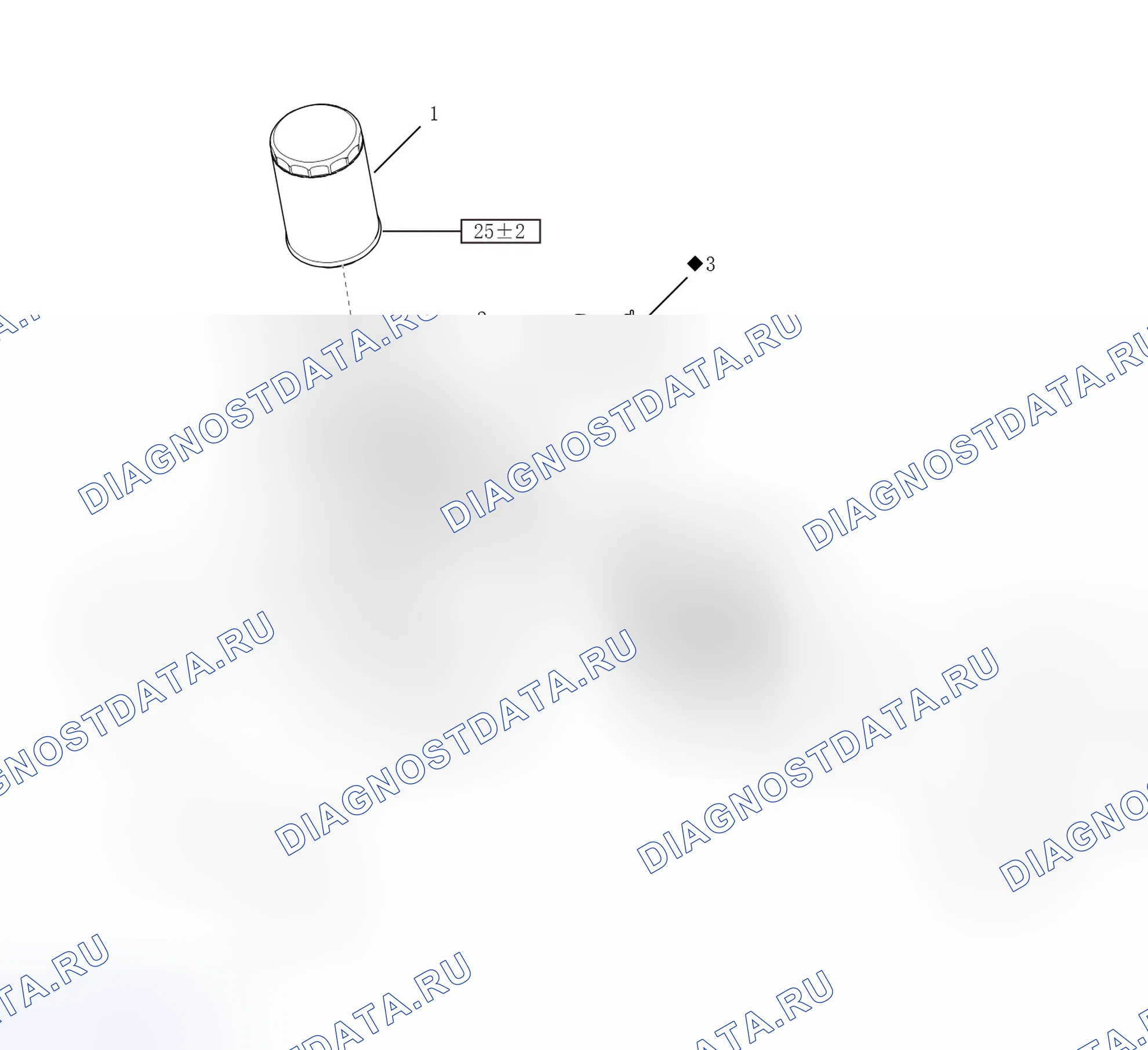 Схема расположения маслоохладителя — Haval F7. Haval F7 I