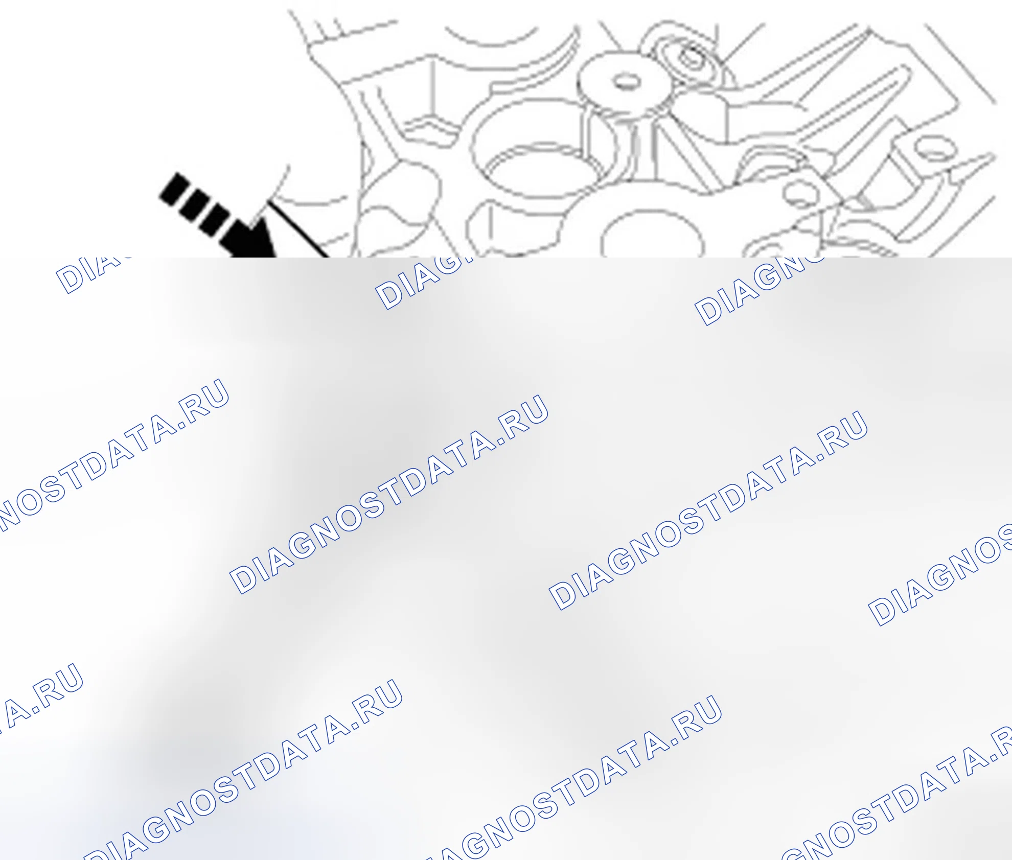 Рис. 242: КЛАПАН И ПРУЖИНА КЛАПАНА. Dodge Caliber I
