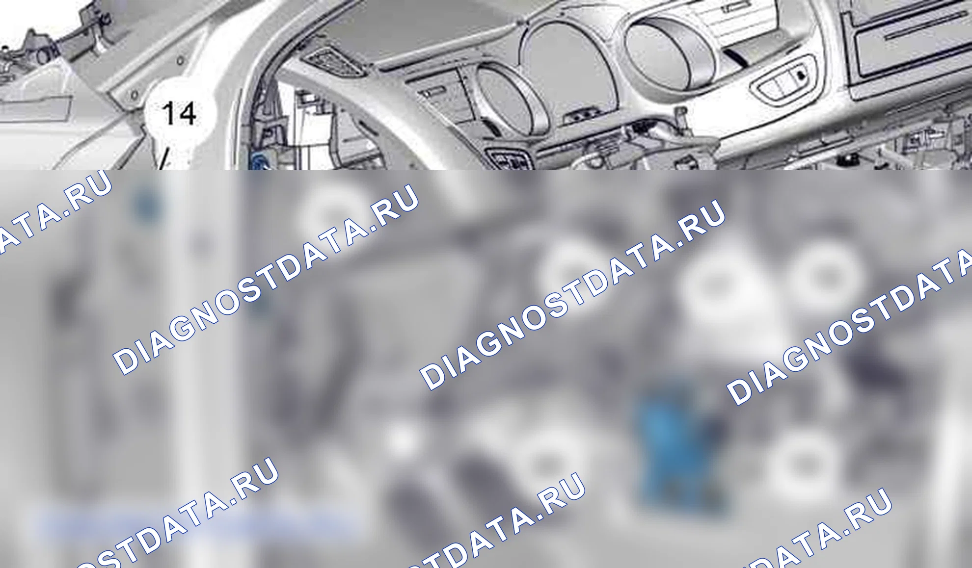 Снятие - установка: приборная панель — c5fm0ctd. Citroen C5 II