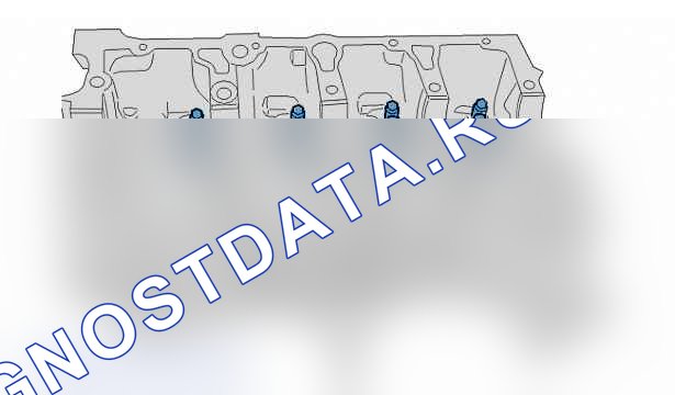 Демонтаж: двигателя DW10 — b1cp0ddd. Citroen C8 I