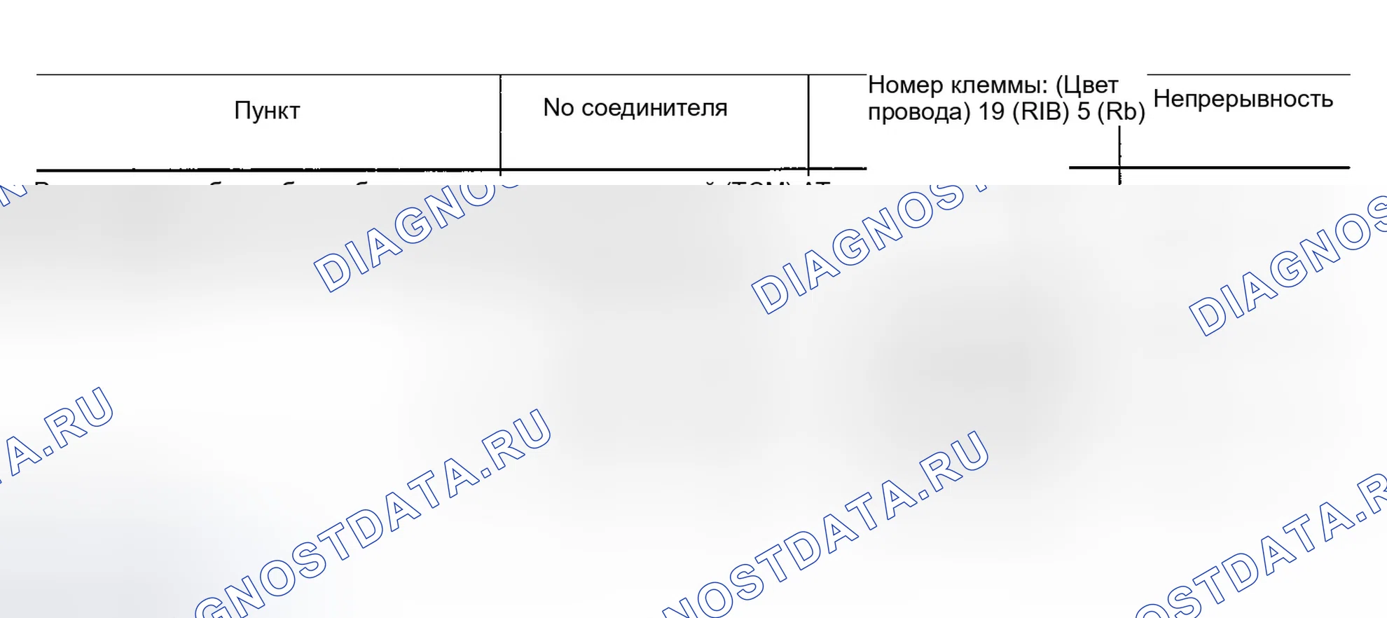 Рис. 595: 3. Проверка жгута между блок управления трансмиссией (TCM) (блок управления трансмиссией) и соединителем жгута сборки блока A / T. Infiniti G35 III