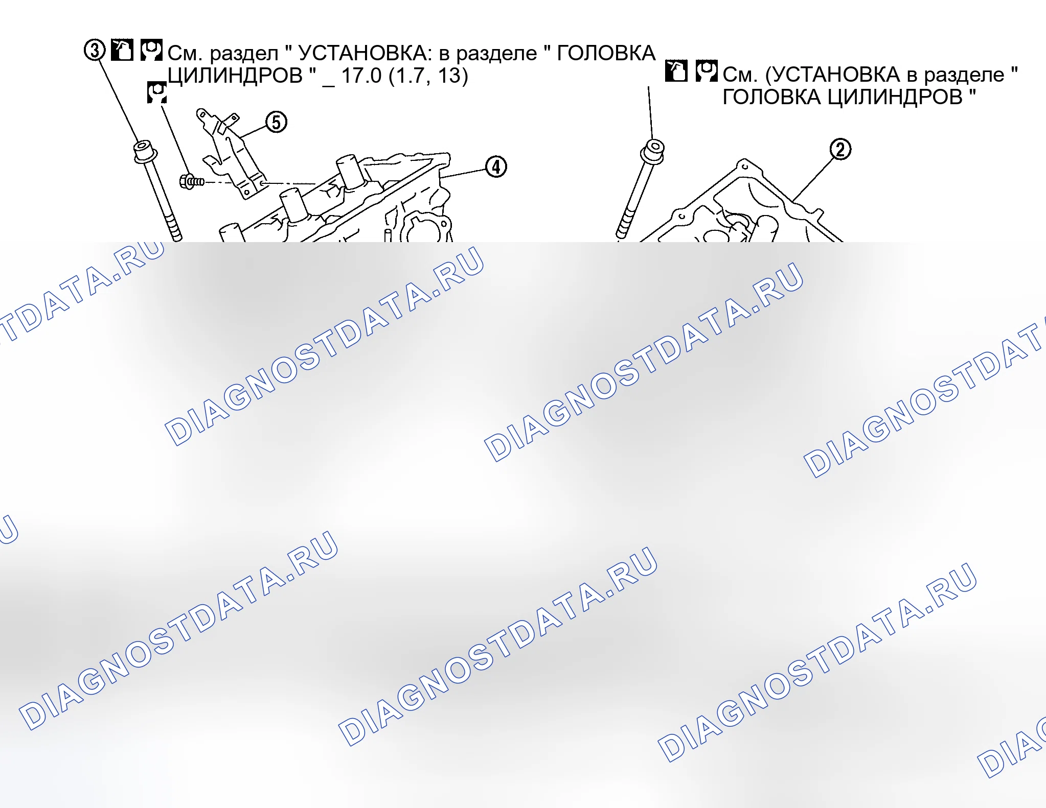 Рис. 20: Демонтаж и монтаж. Honda Jazz AA I