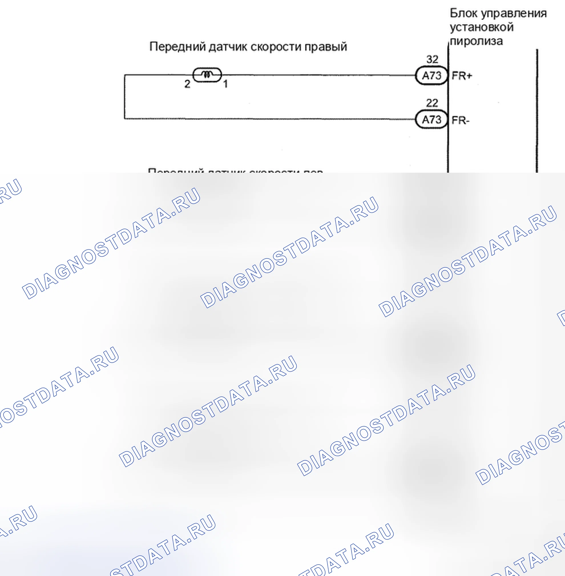 Рис. 7: электросхема. Toyota Camry XV40