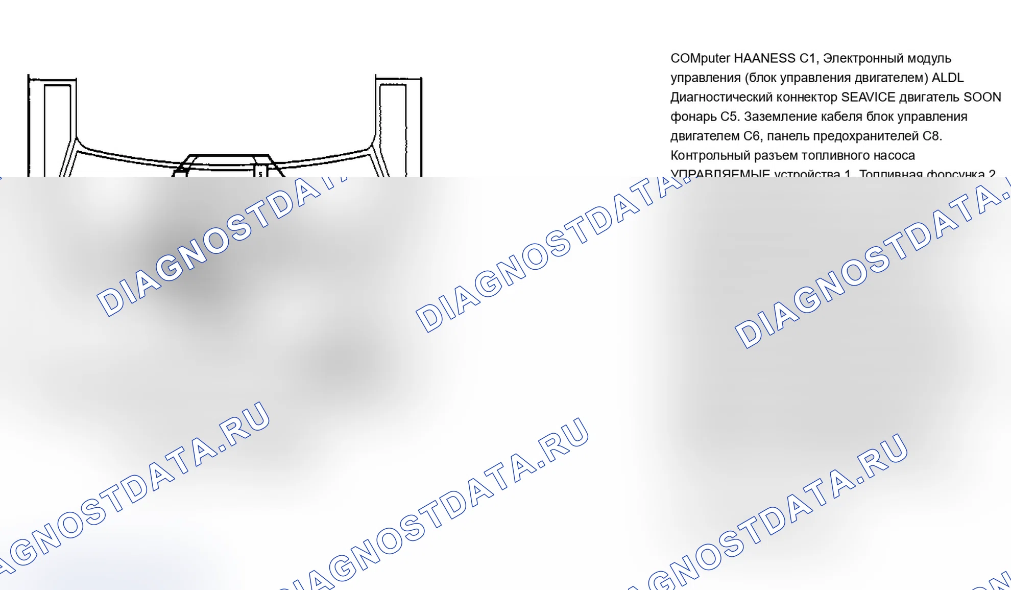 Рис. 101: РАСПОЛОЖЕНИЕ КОМПОНЕНТОВ. Chevrolet Chevy Van G10 