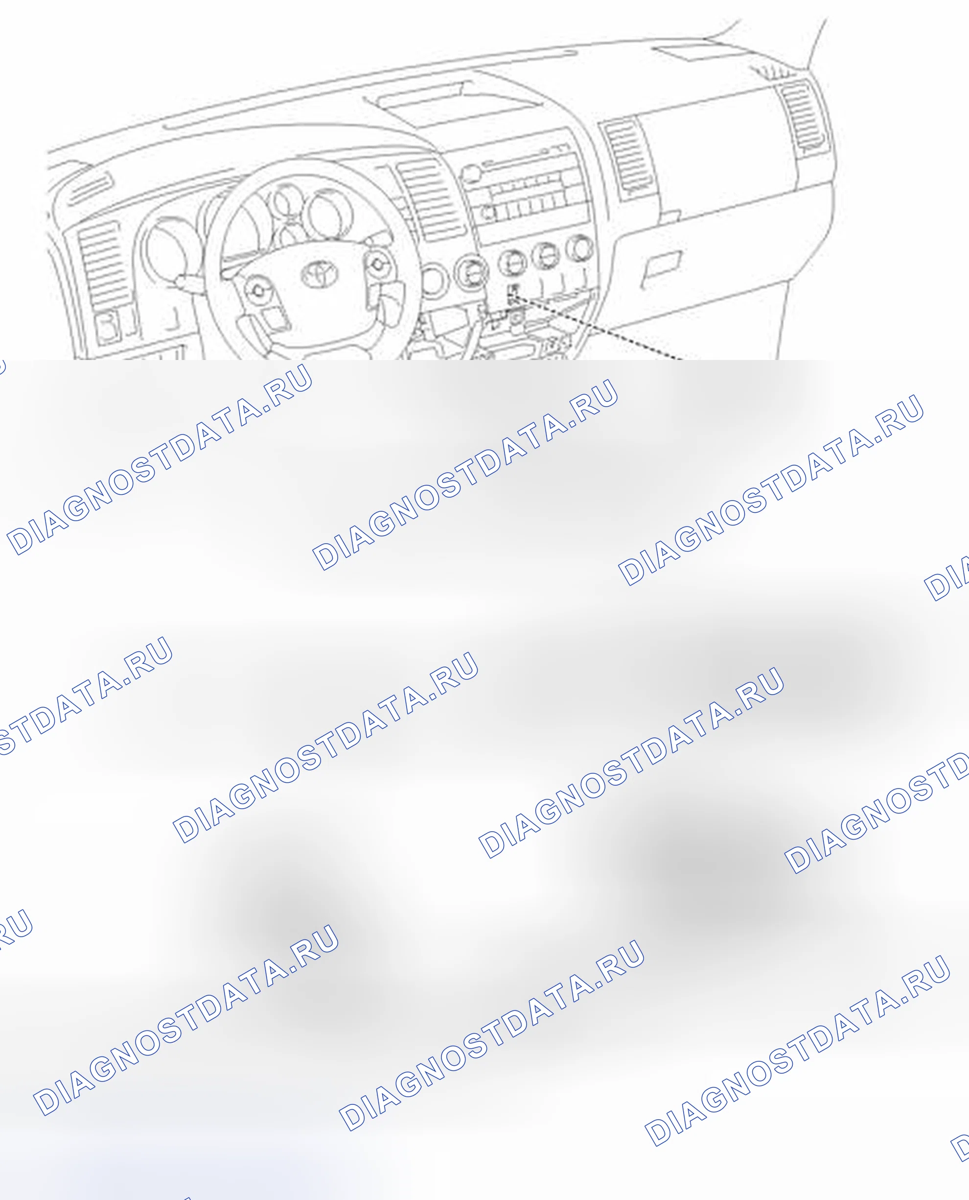 Рис. 192: ИЛЛЮСТРАЦИЯ. Toyota Sequoia II рестайлинг