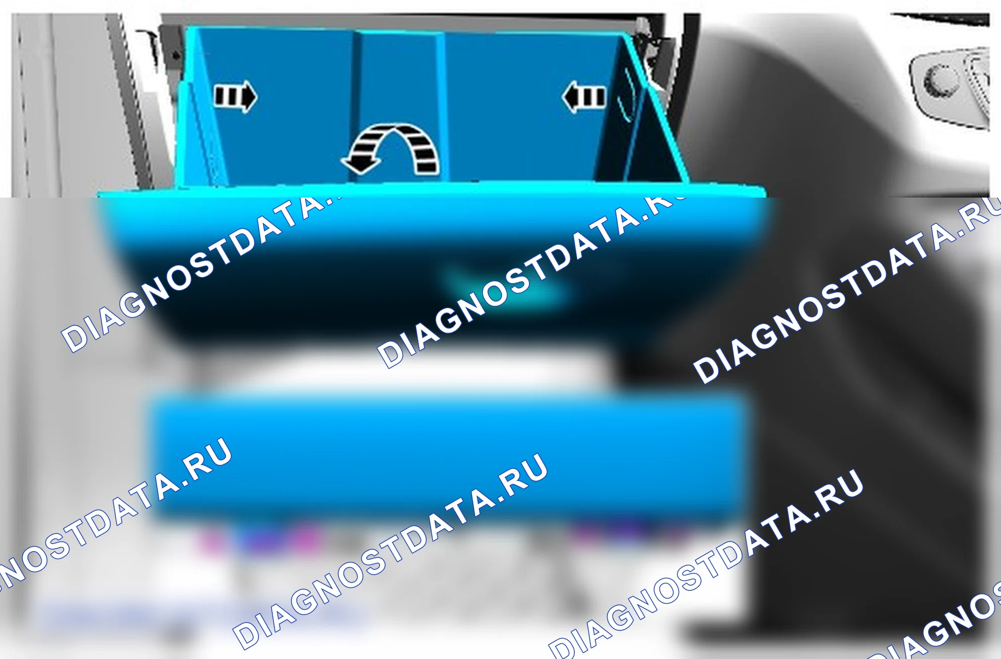 Как снять и установить привод заслонки впуска воздуха. Ford Tourneo Courier I