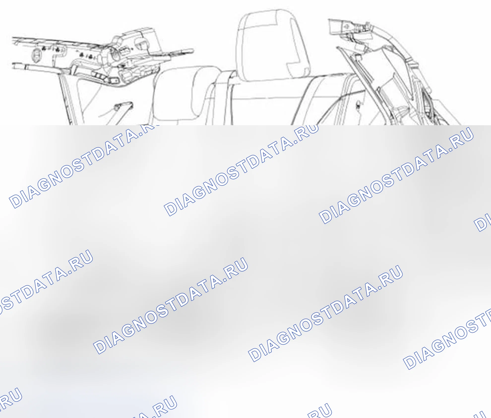 Рис. 48: Спинка сиденья - задняя, 60 процентов. Ford Fiesta Mk6