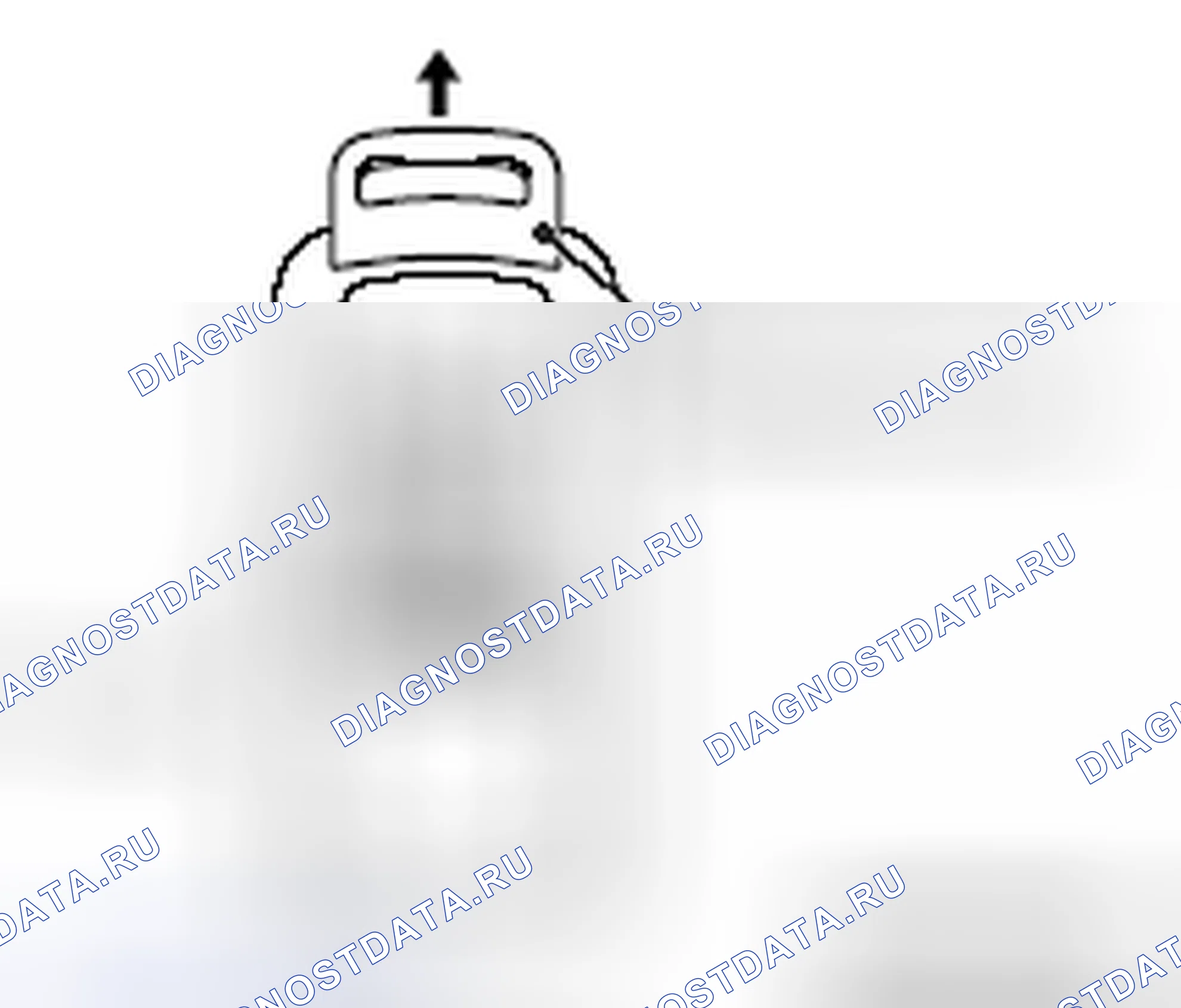 Рис. 95: <<A>> АВАРИЙНОЕ УДАЛЕНИЕ КЛЮЧА. Mitsubishi Lancer Ralliart X рестайлинг