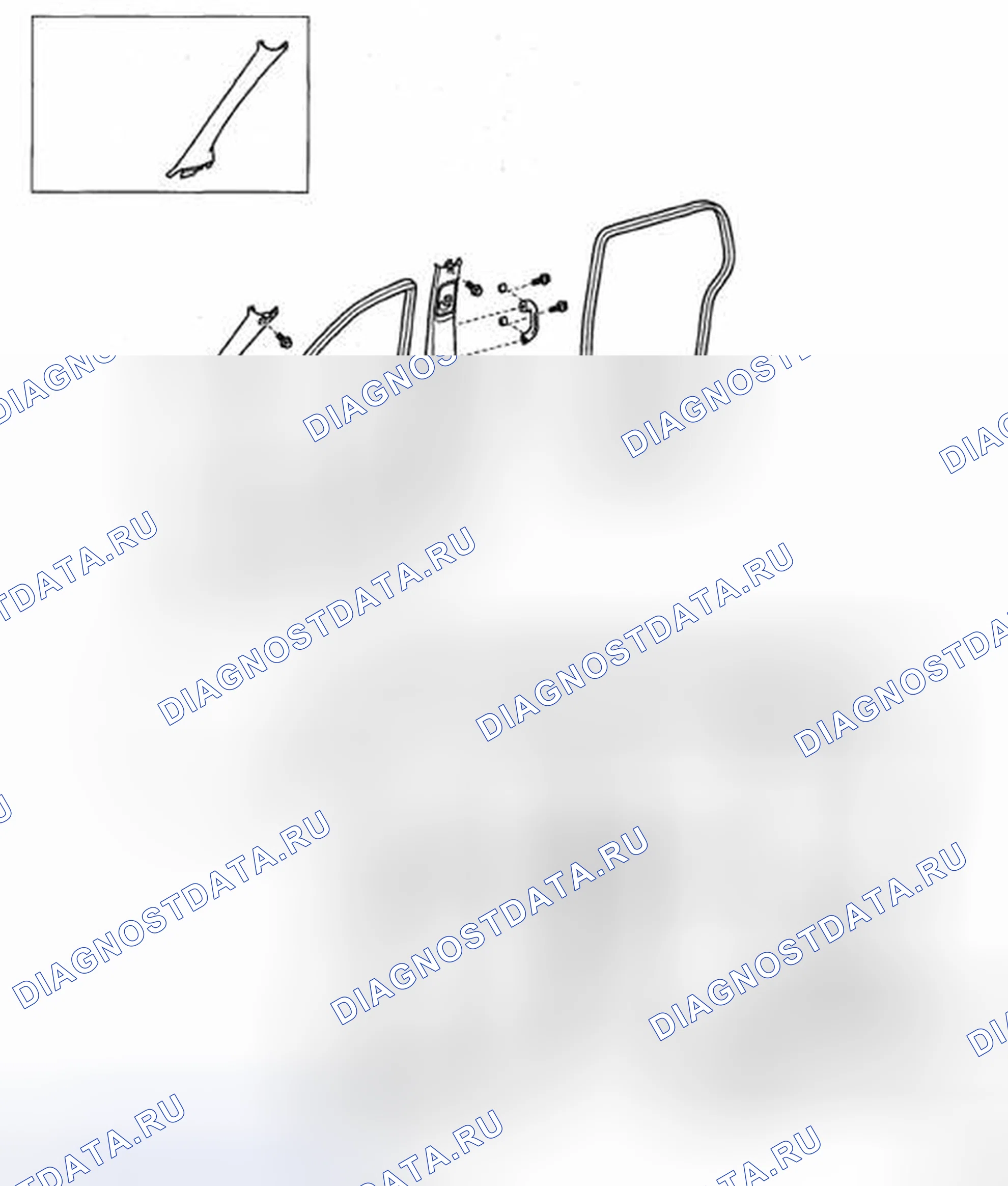 Рис. 116: КОМПОНЕНТЫ. Toyota Sienna II рестайлинг