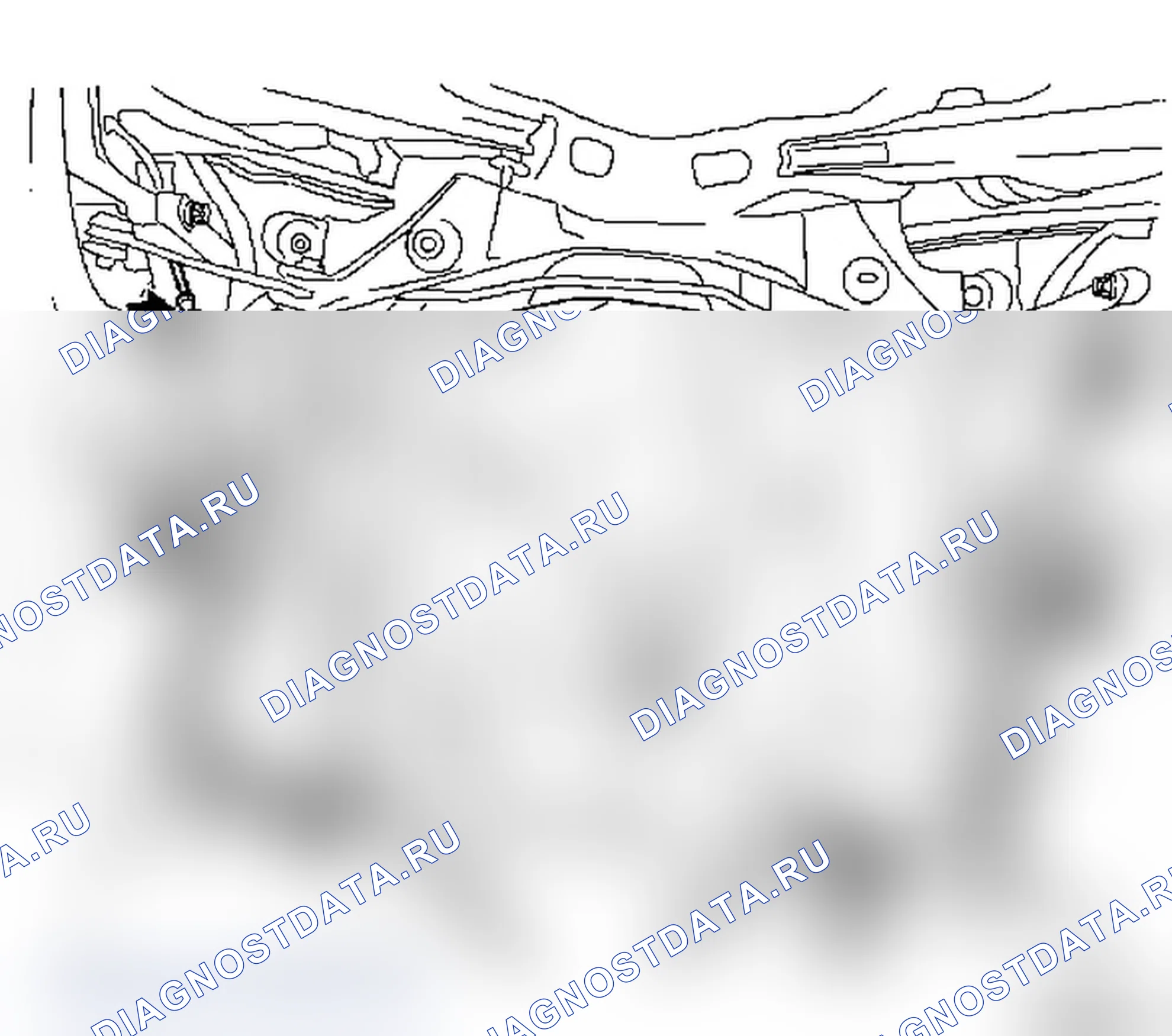 Демонтаж и монтаж топливного бака (F35, F48). Opel Vectra C