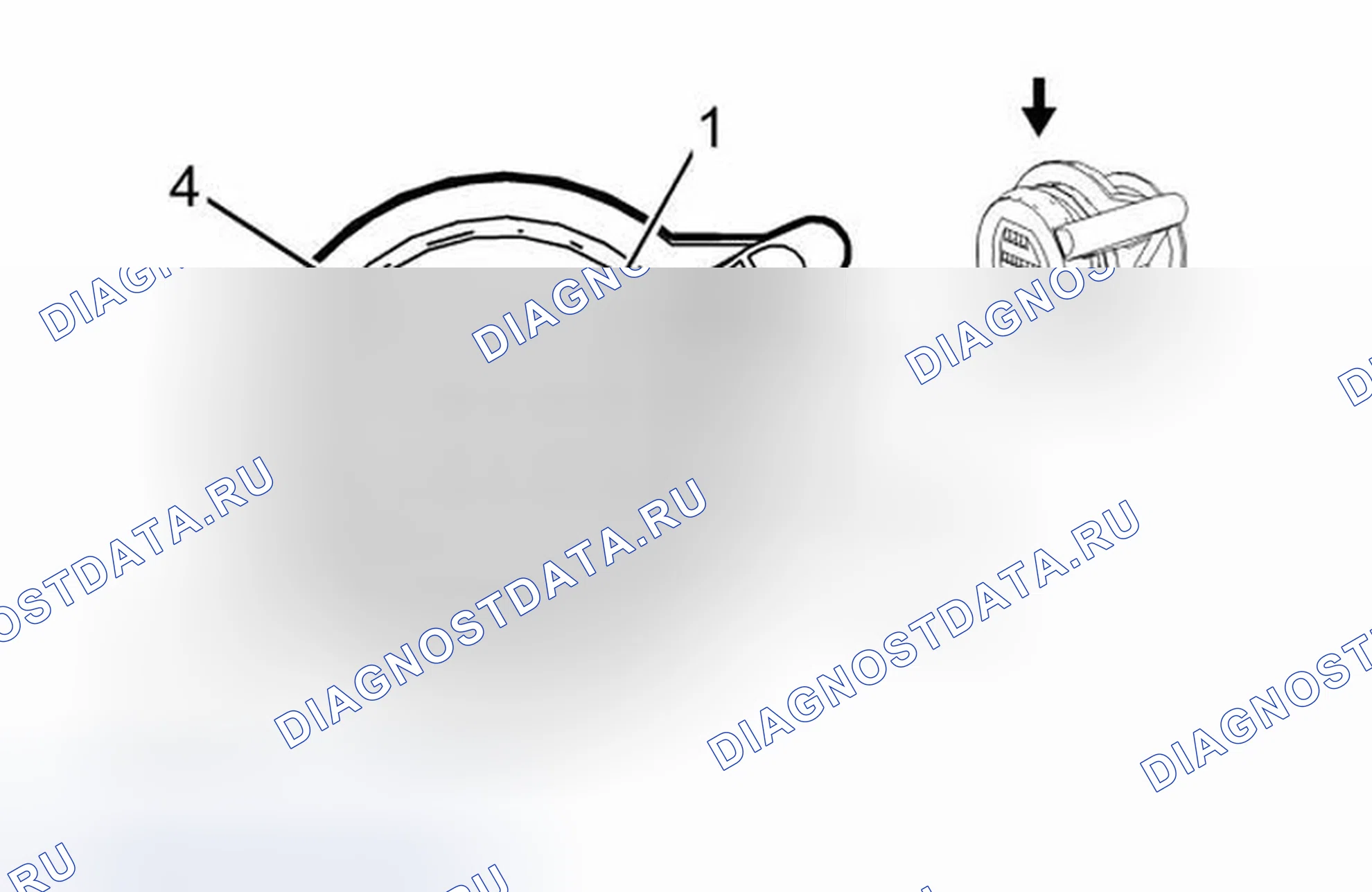 Рис. 264: K71 Модуль управления трансмиссией X2 (MDK). Buick Regal V