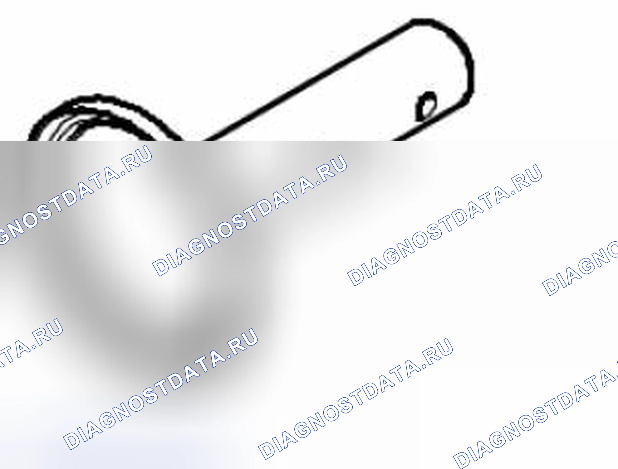Рис. 226: DT-49095 Дрейф фитинга. Saab 9-3 II