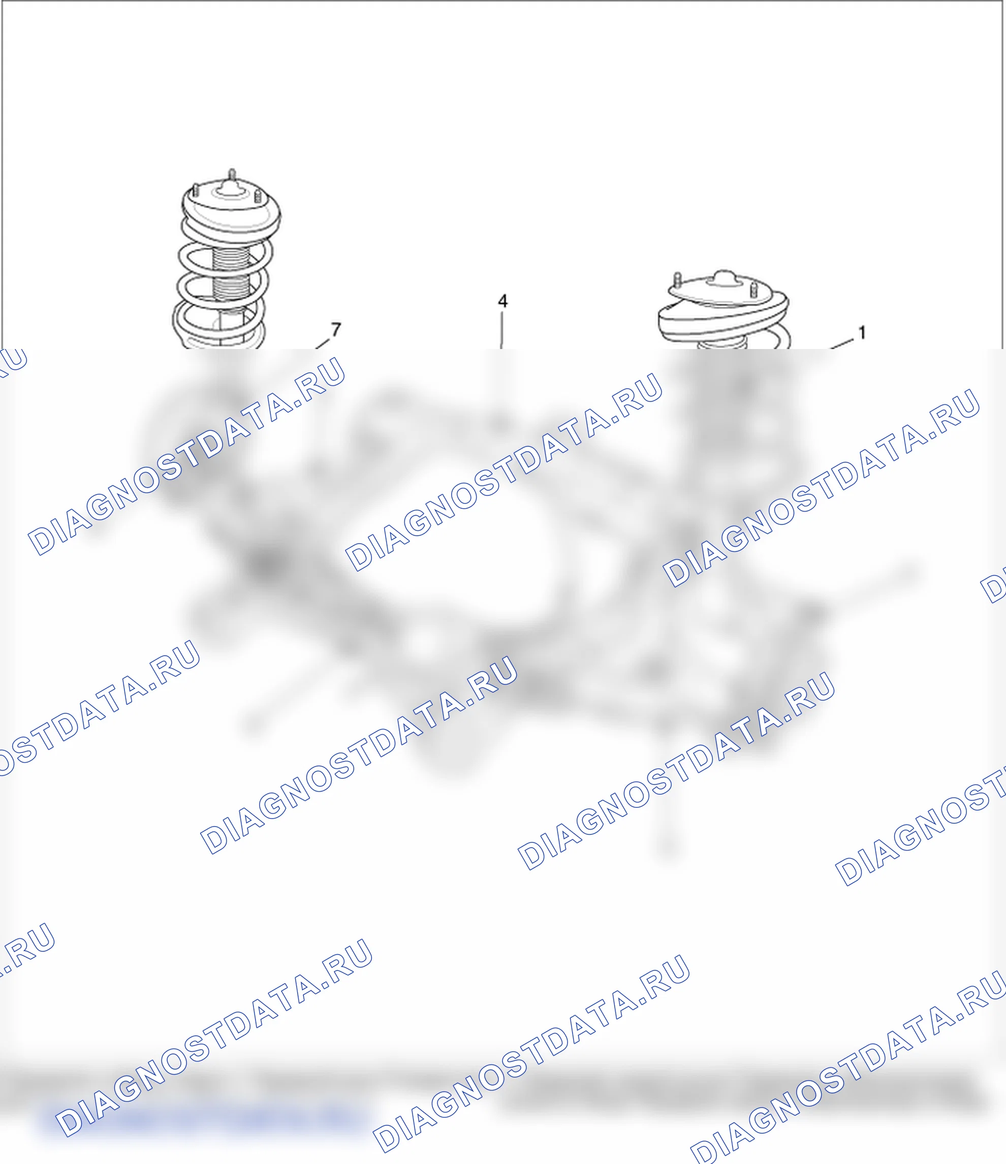 Компоненты и их расположение. Hyundai Santa Fe CM