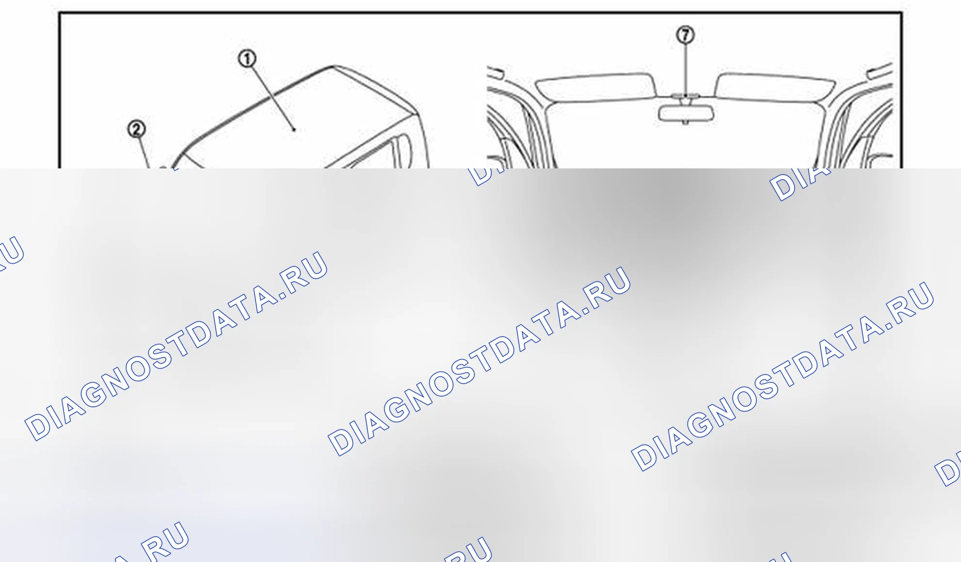 Рис. 24: Расположение компонентов. Nissan Cube III