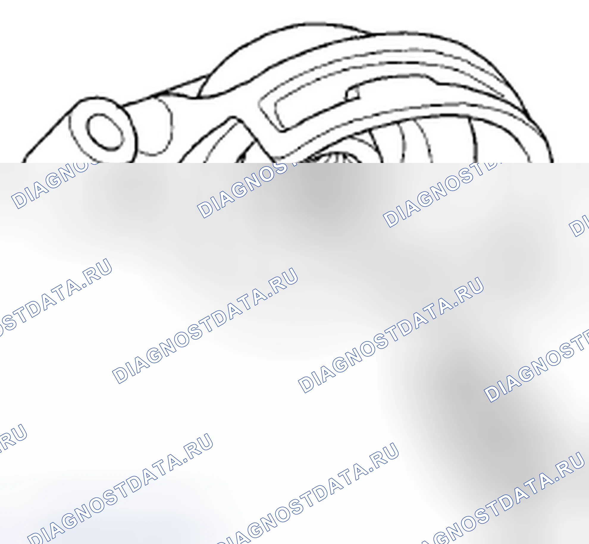 Рис. 43: Замена подающей трубы масляного фильтра. Honda Crosstour I