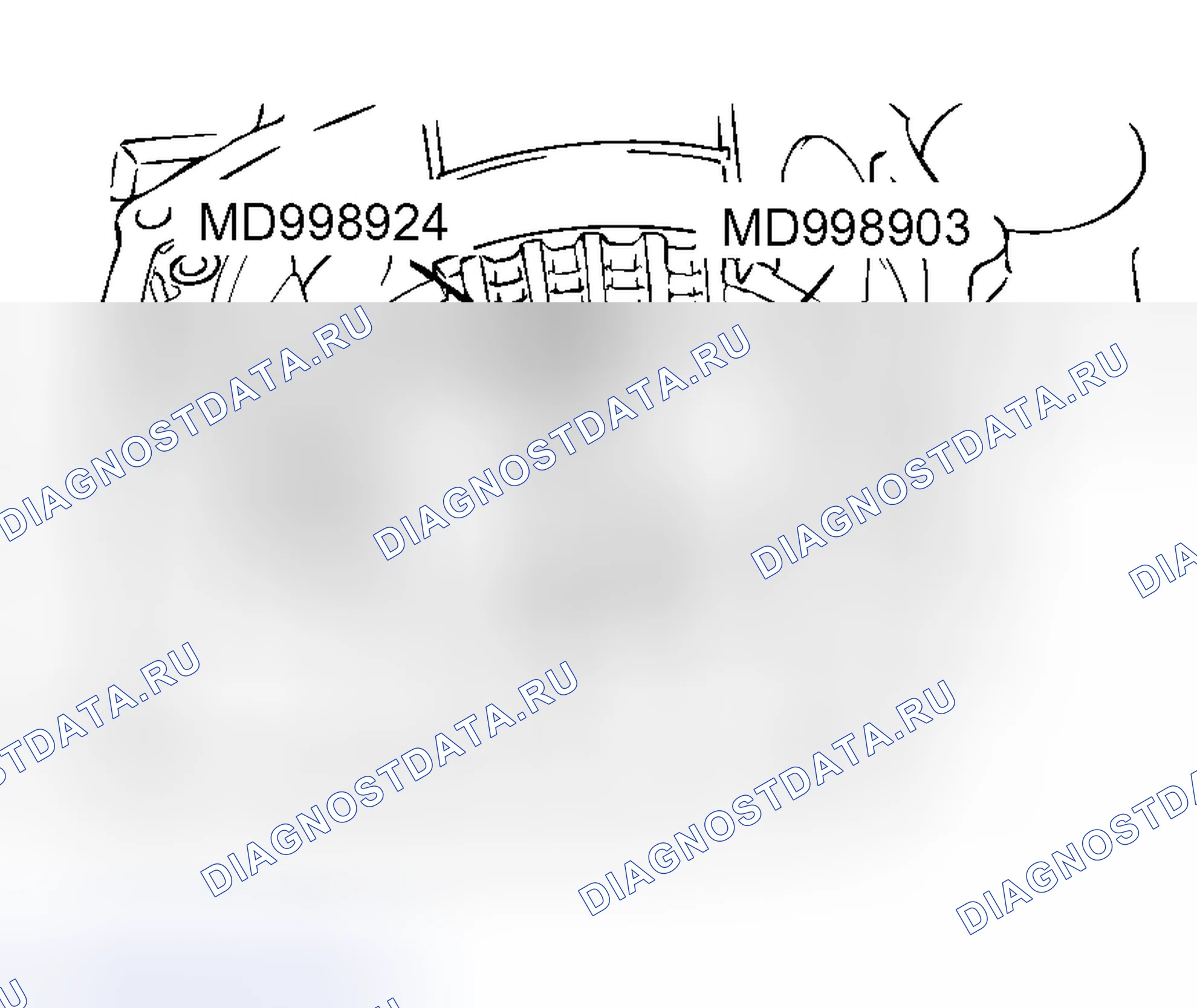 Рис. 927. Mitsubishi Lancer IX рестайлинг