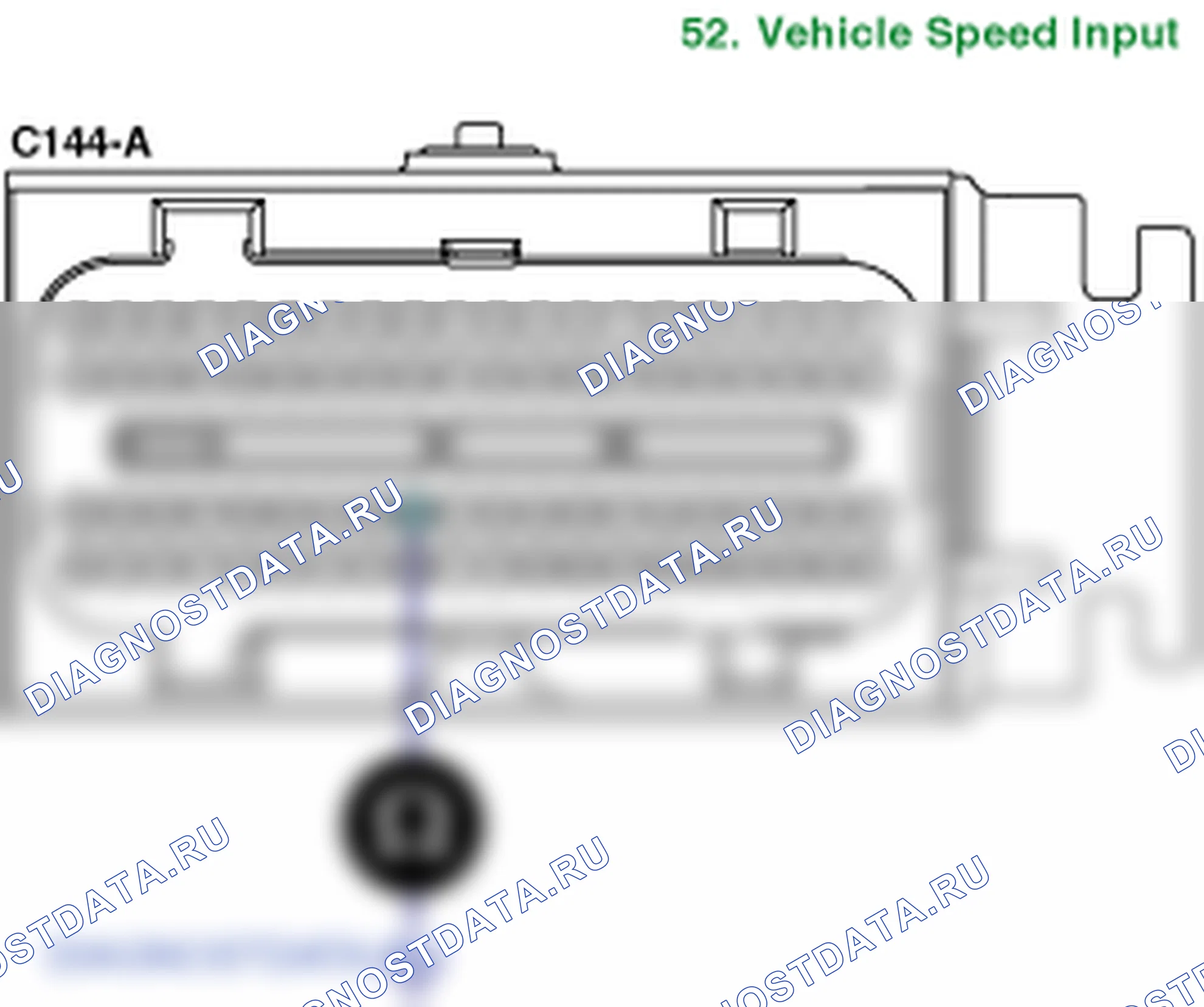 Контроль проводов — P0501. Kia Sorento BL