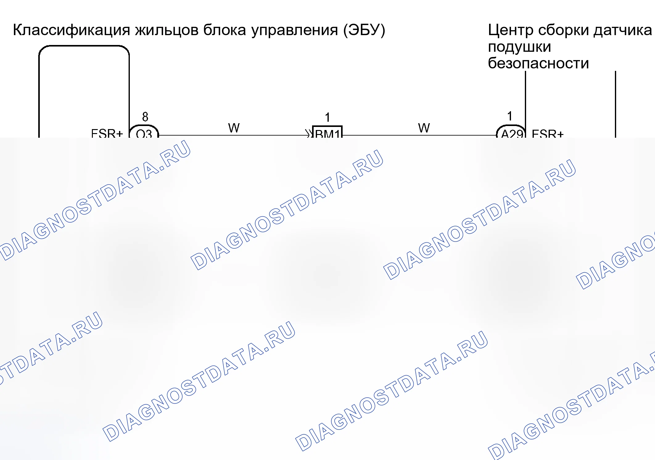 Рис. 174: электросхема. Honda Accord VI