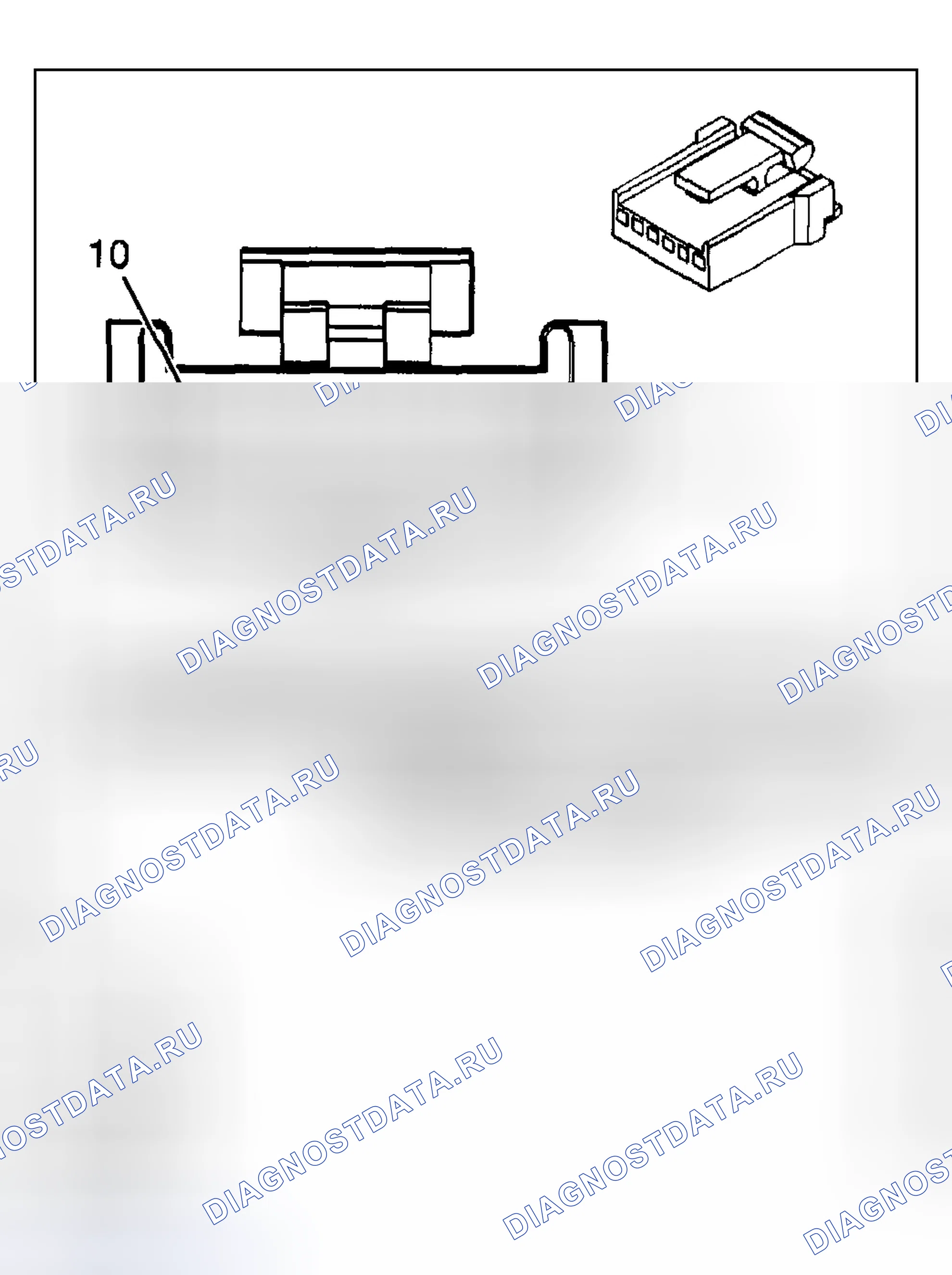Рис. 12: Привод температуры воздуха - справа - CJ3. Hyundai Venue I
