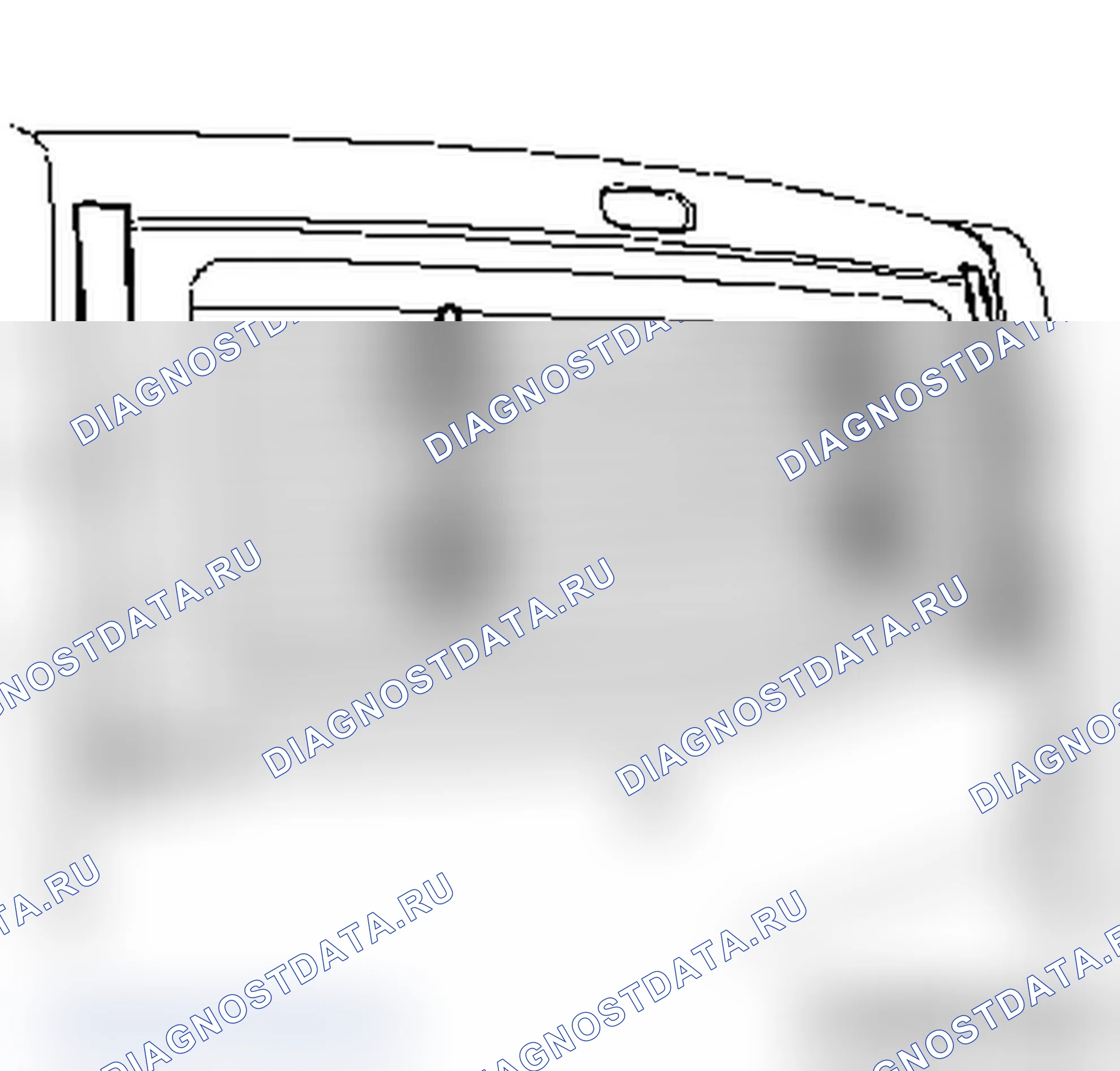 Снятие, установка или замена стекла задней откидной двери (BO-46974). Opel Vivaro A