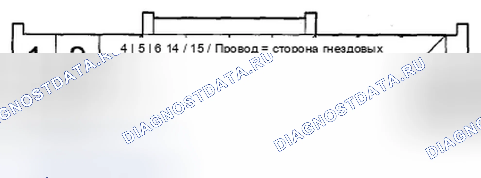 Рис. 20: РАЗЪЕМ D АУДИО-НАВИГАЦИОННОГО БЛОКА (20P). Acura ZDX I