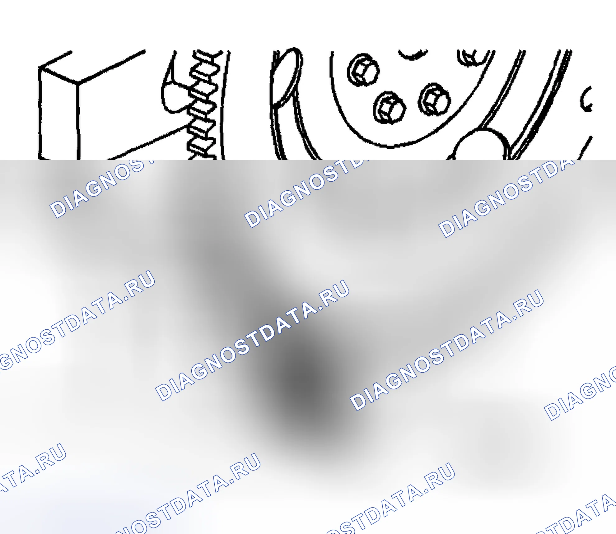 Рис. 1597: Порядок демонтажа. Hyundai Terracan I рестайлинг