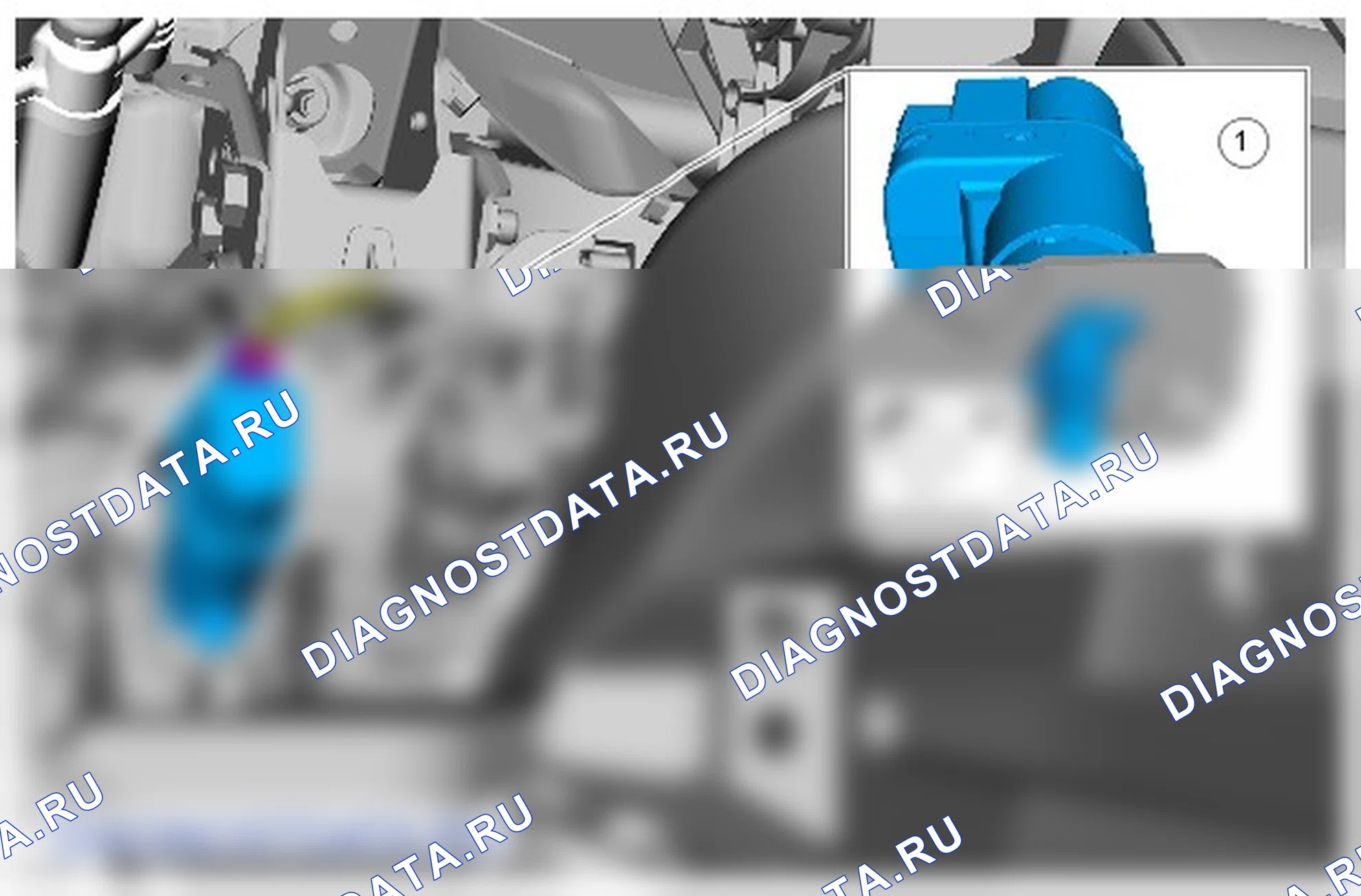Как снять и установить рулевую колонку. Ford B-MAX I