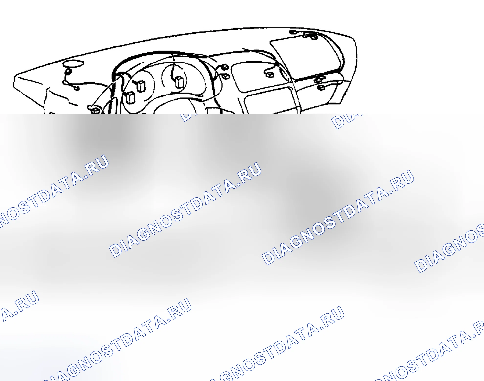 Рис. 4: Панель управления и центр. Dodge Avenger I
