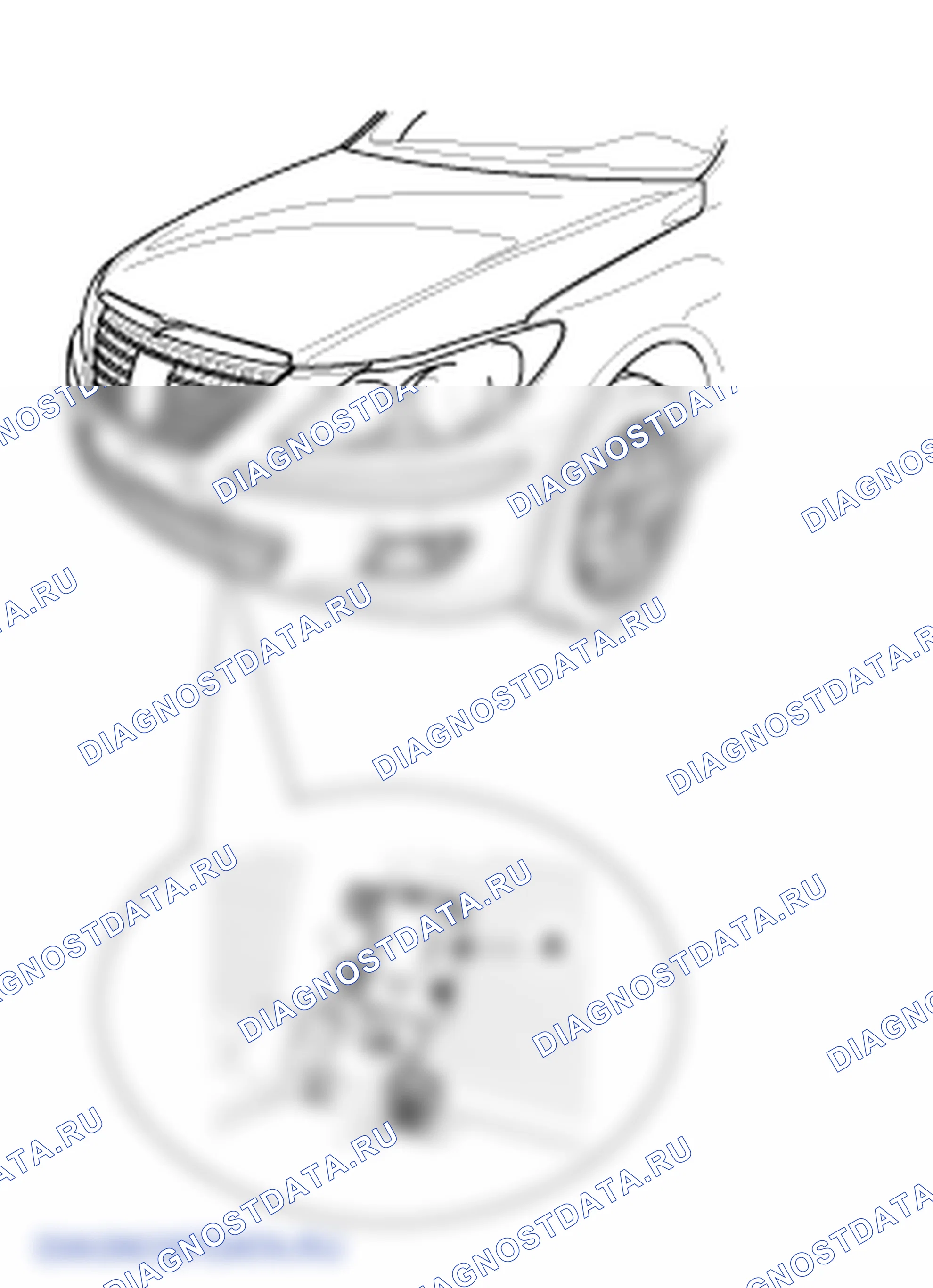Замена датчика качества воздуха (AQS). Hyundai Genesis BH
