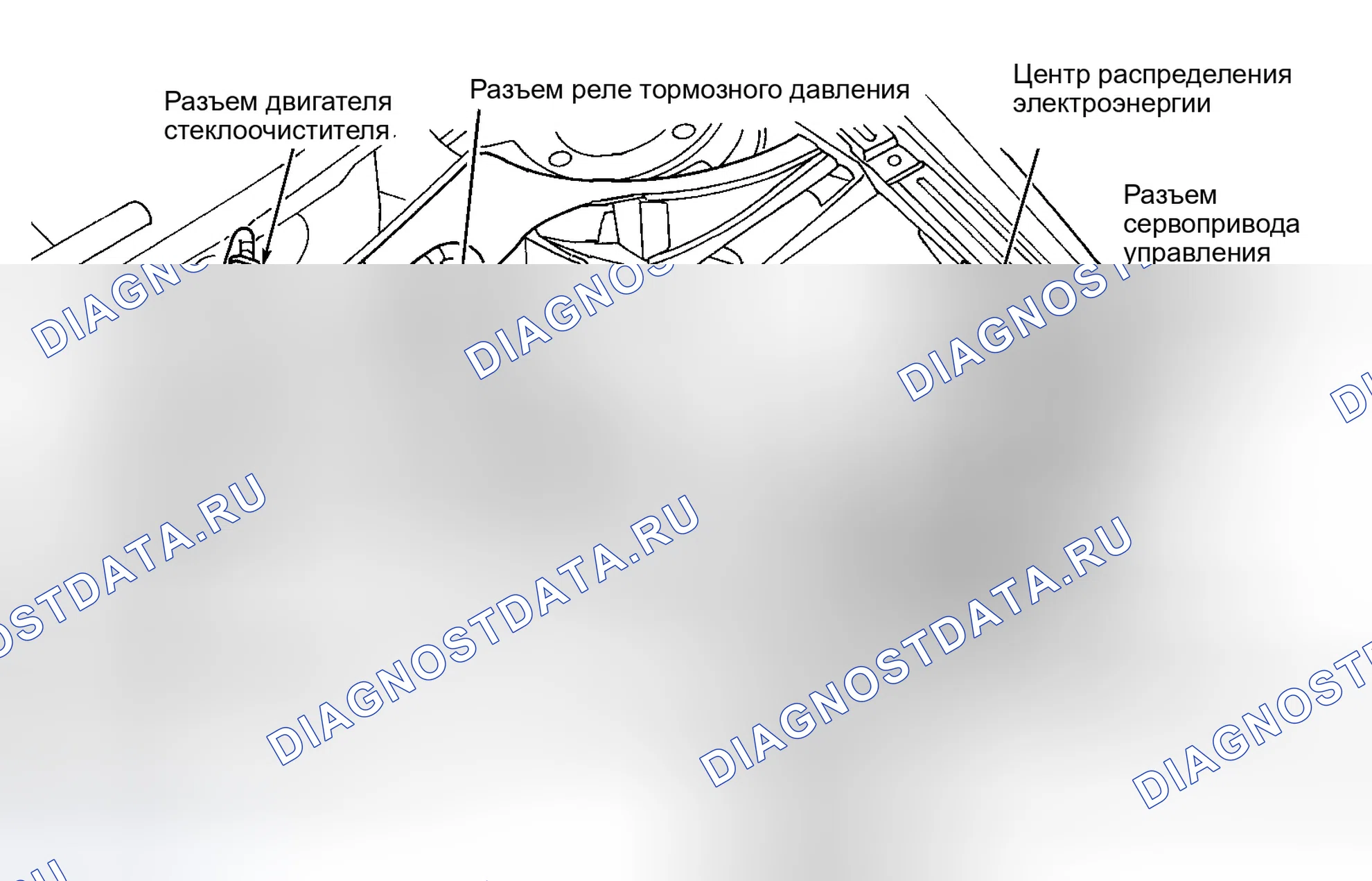 Рис. 32: РАСПОЛОЖЕНИЕ МОДУЛЯ УПРАВЛЕНИЯ ТРАНСМИССИЕЙ. Dodge Intrepid II